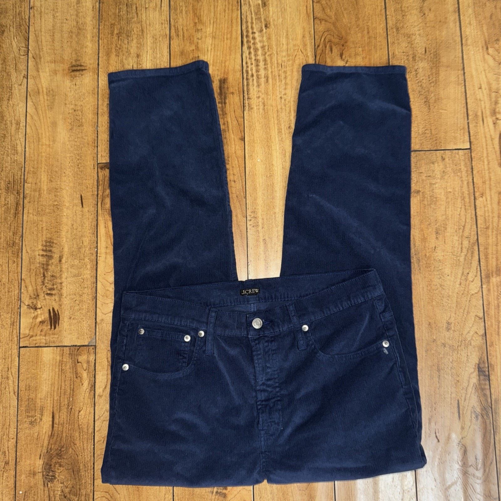 J.Crew × Vintage J Crew Corduroy Pants Blue 34x29.5 Size US 34 / EU 50 - 2 Thumbnail