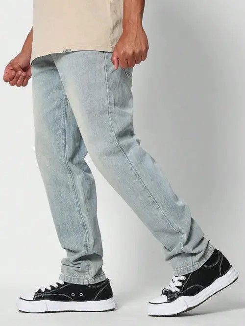 Jean Straight Leg Denim Jeans Casual Fit Size US 32 / EU 48 - 2 Thumbnail