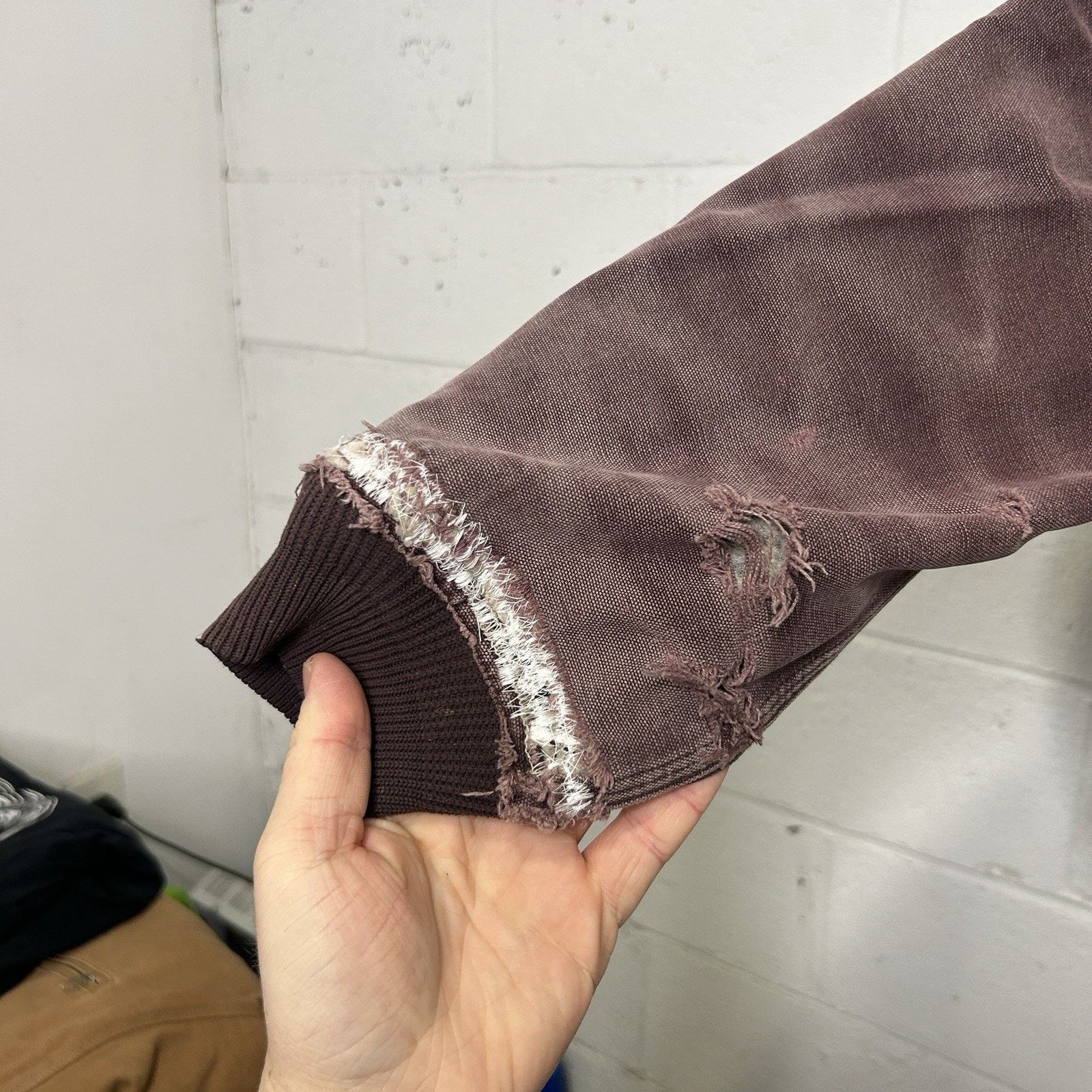 Carhartt Vintage Carhartt Quilted Santa Fe Jacket “Burgundy” J14 BRG Size US L / EU 52-54 / 3 - 8 Thumbnail