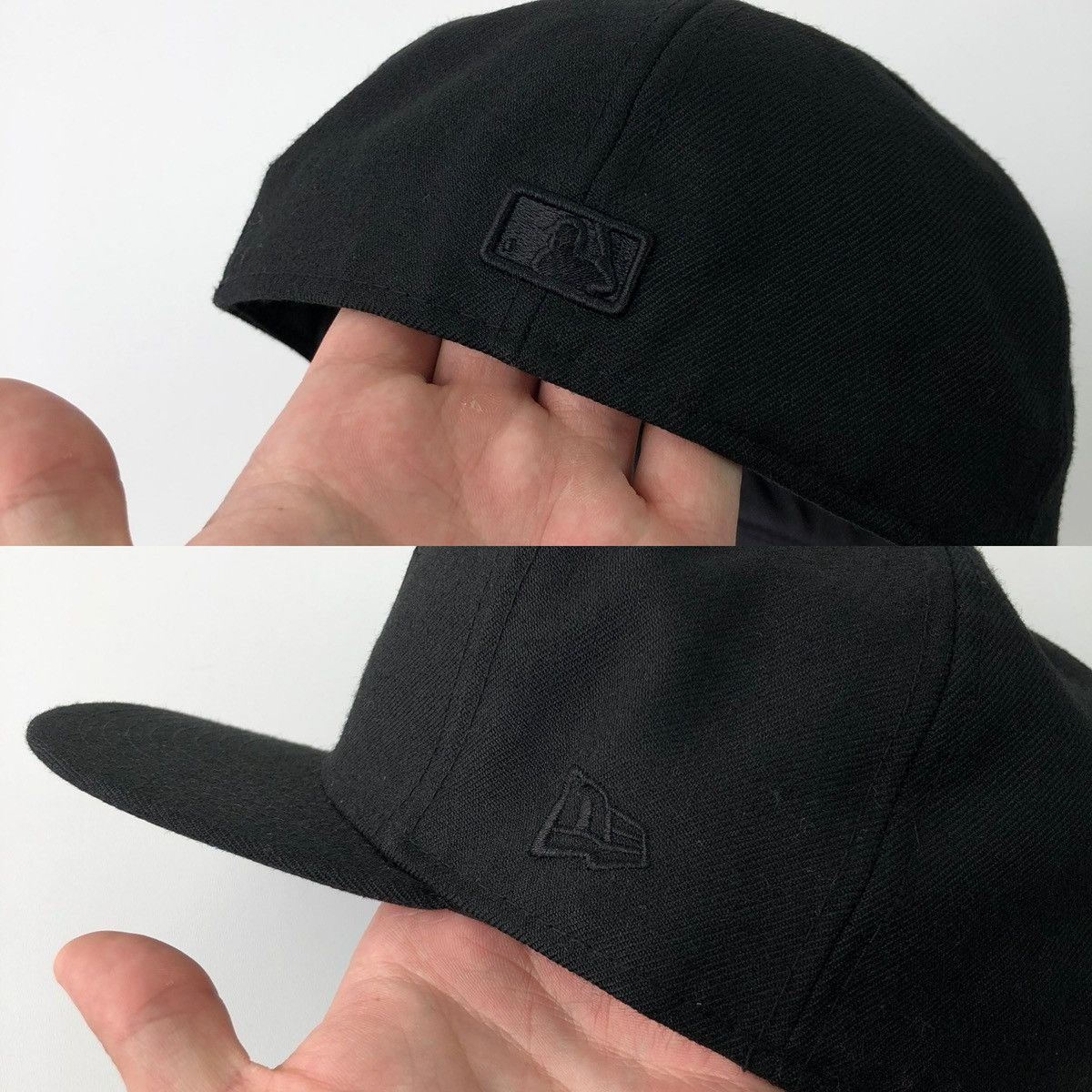 New Era × New York Yankees × Vintage New Era NY Yankees New York Vintage Wool Snapback Cap Black Size ONE SIZE - 7 Thumbnail