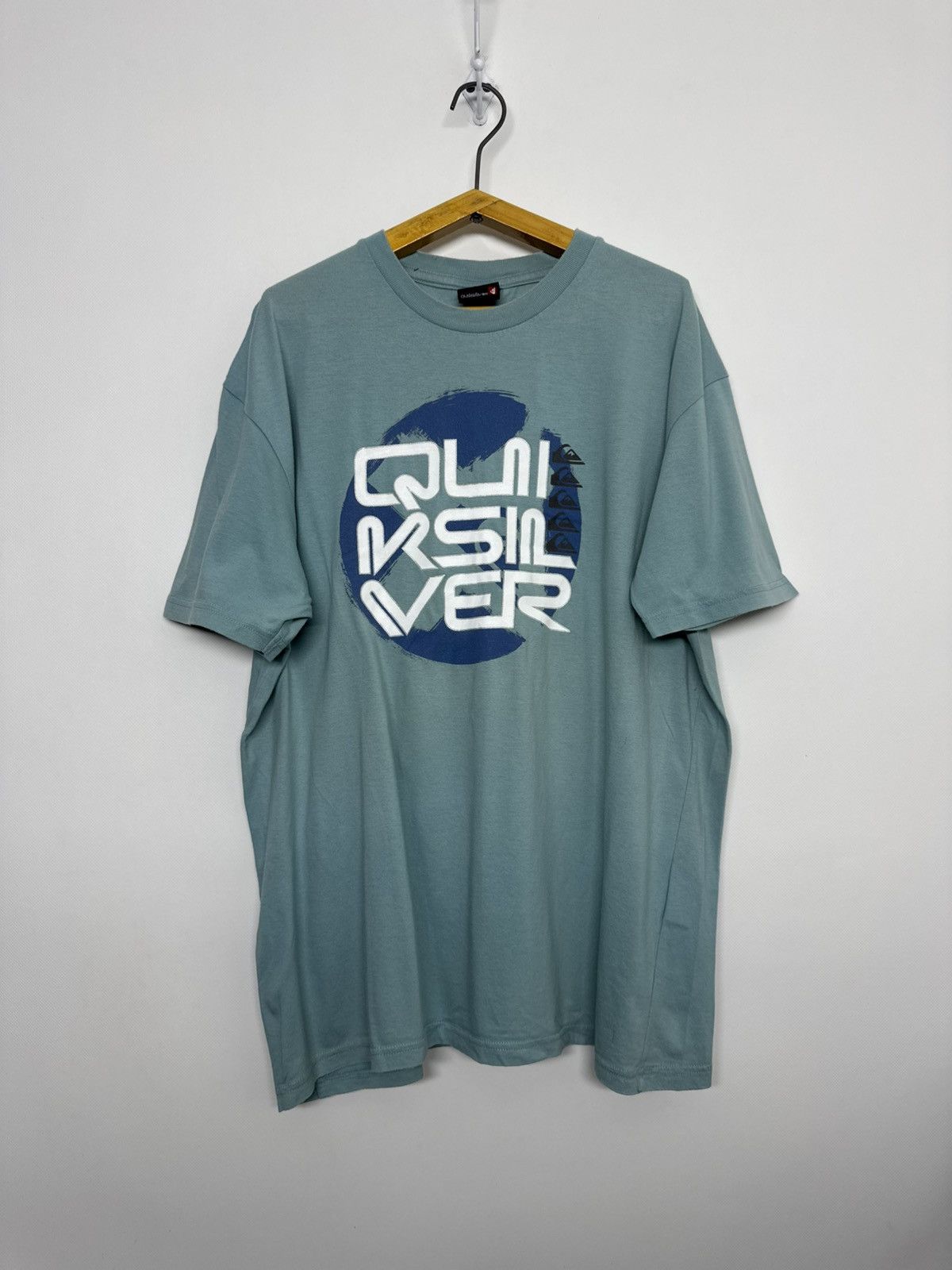 Quiksilver Vintage Quiksilver Tee Big Logo Size US L / EU 52-54 / 3 - 1 Thumbnail