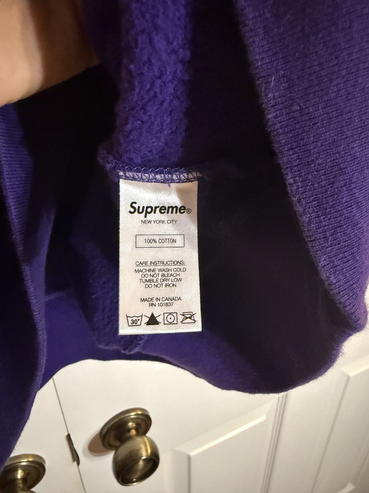 Supreme Supreme Small Box Logo Crewneck Size US M / EU 48-50 / 2 - 7 Thumbnail
