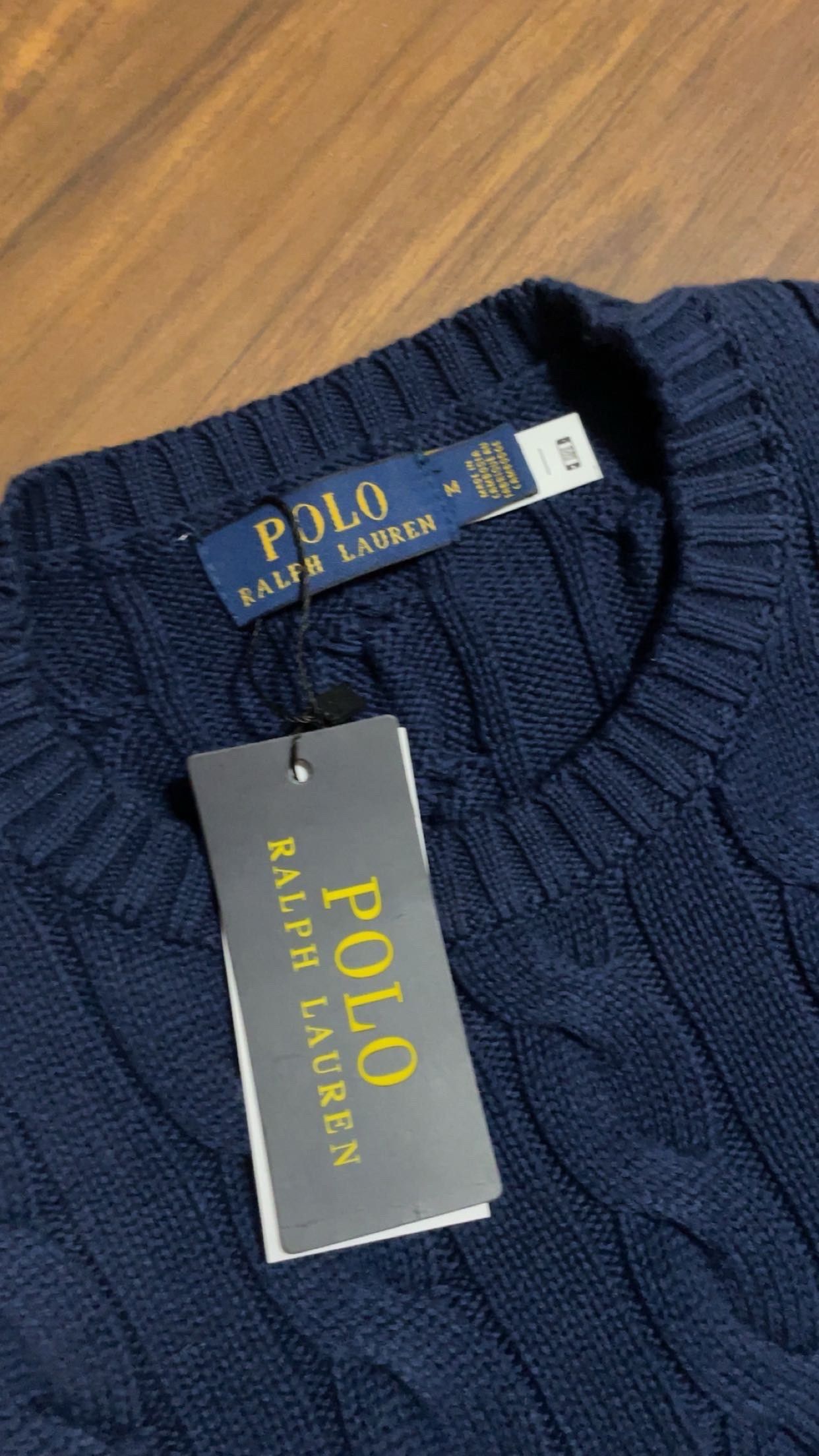 Polo Ralph Lauren Polo Ralph Lauren Cable-Knit Sweater Size US M / EU 48-50 / 2 - 2 Thumbnail