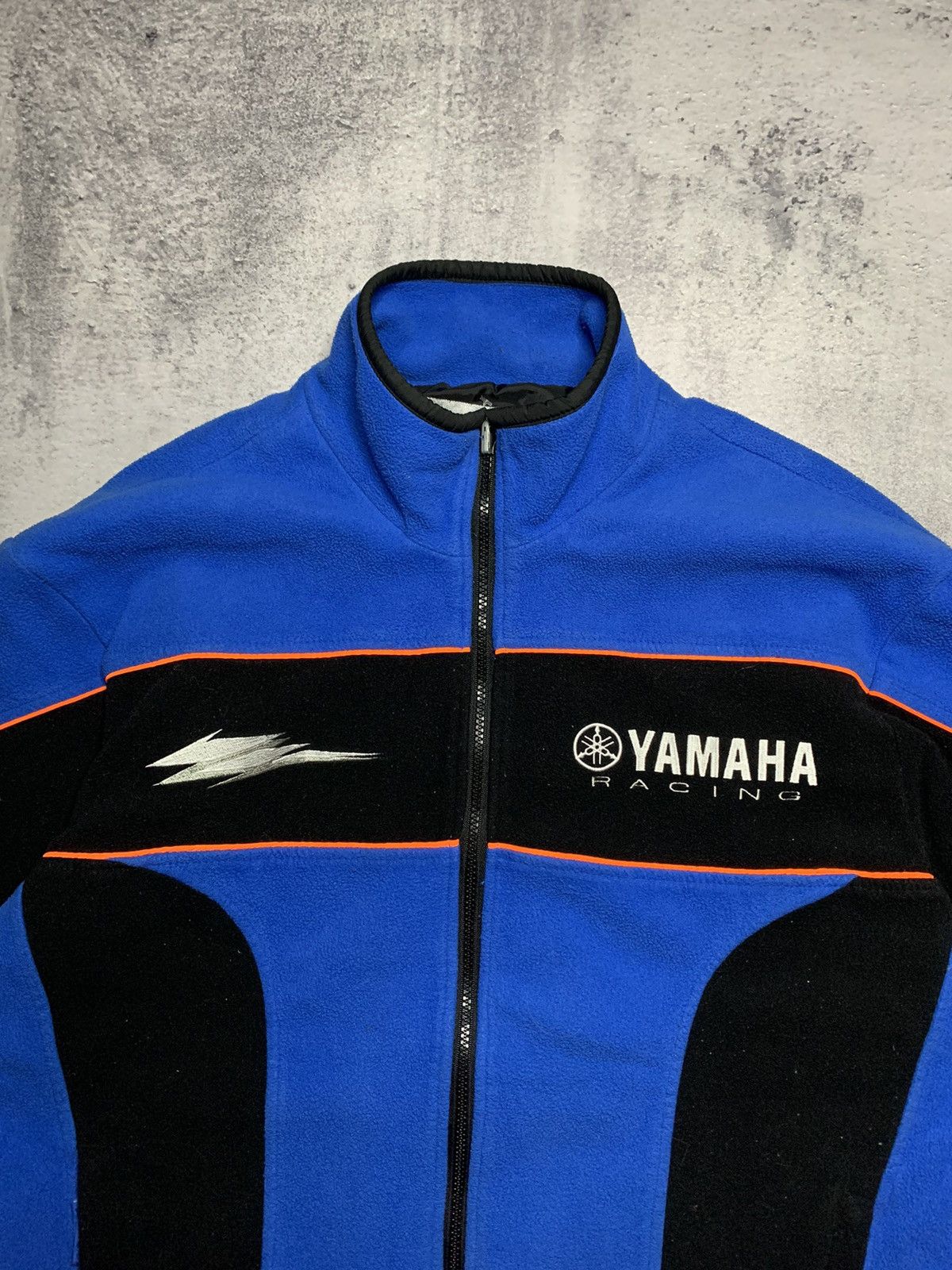 Vintage × Yamaha Vintage Yamaha Fleece Zip Hoodie Y2K USA Size US L / EU 52-54 / 3 - 5 Thumbnail
