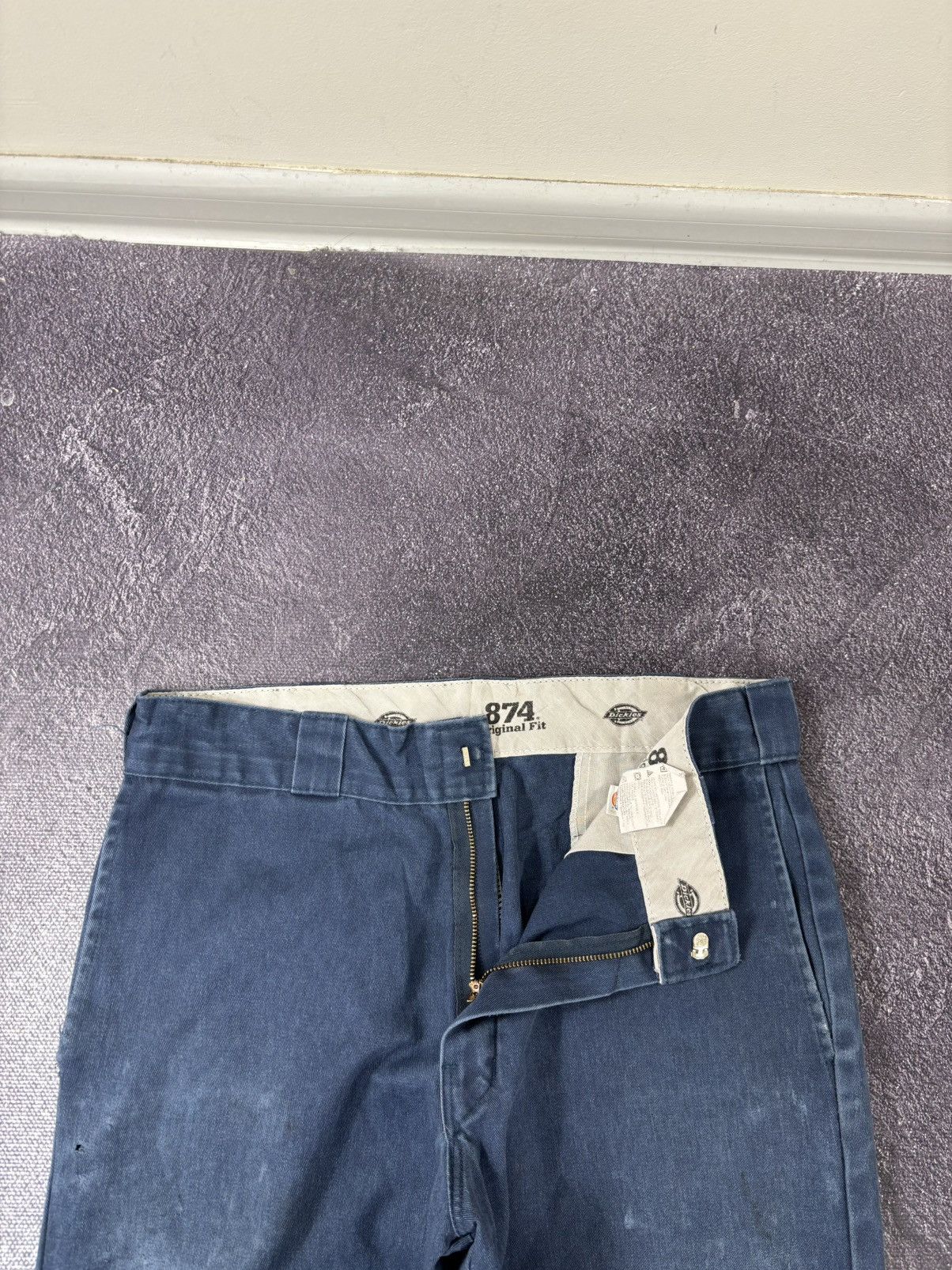 Dickies Vintage Dickies 874 Original Fit Y2K Skate Baggy Chino Pants Size US 33 - 14 Thumbnail