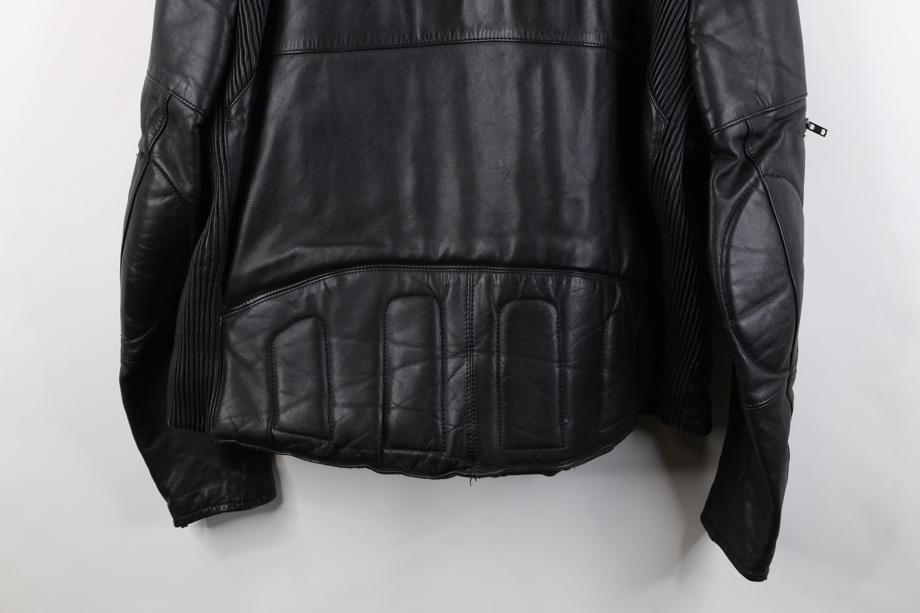 Vintage Vintage 70s 80s Streetwear Padded Moto Racing Cafe Jacket Size US XXL / EU 58 / 5 - 16 Thumbnail