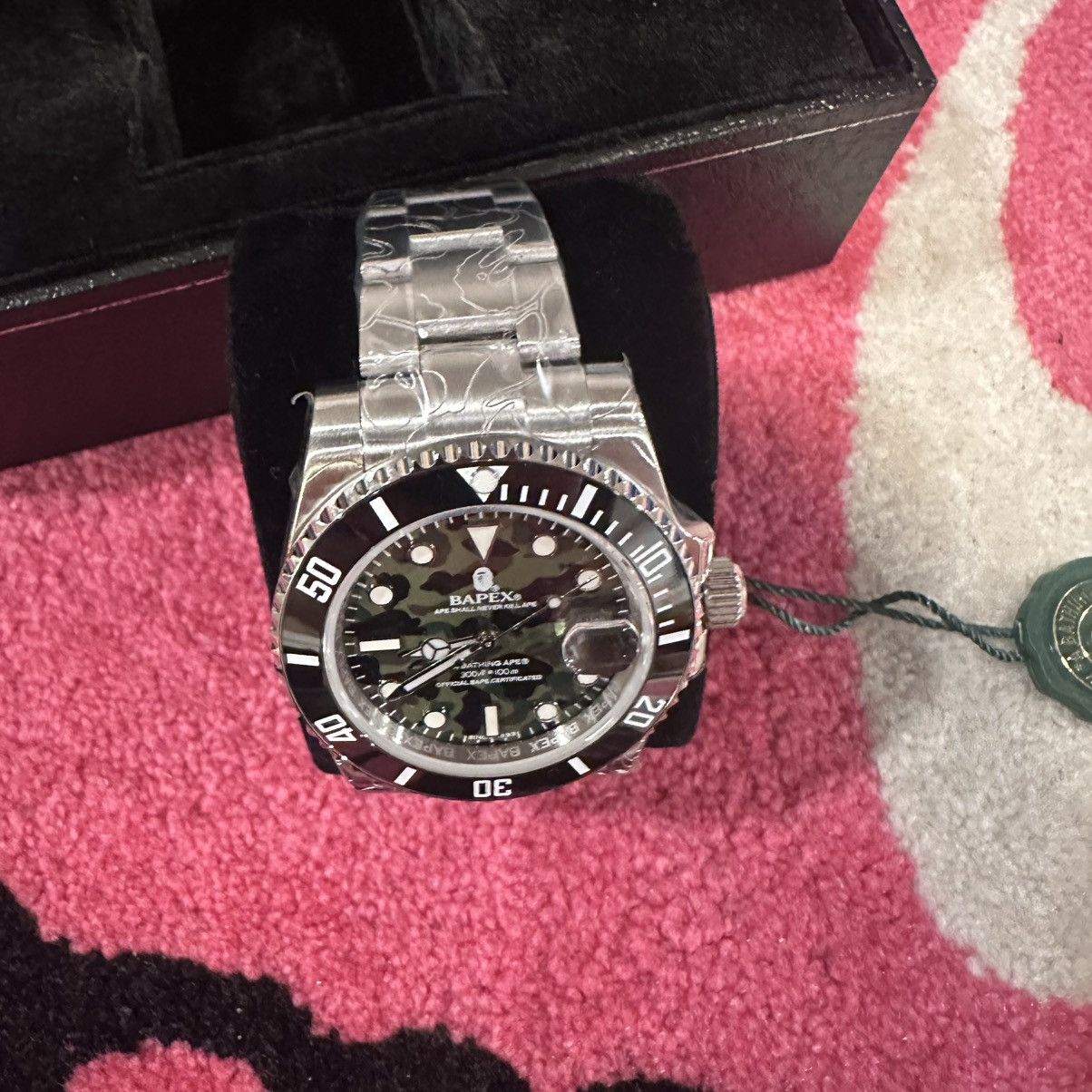 Bape 1ST CAMO TYPE 1 BAPEX® M BAPE GREEN SILVER Size ONE SIZE - 13 Thumbnail