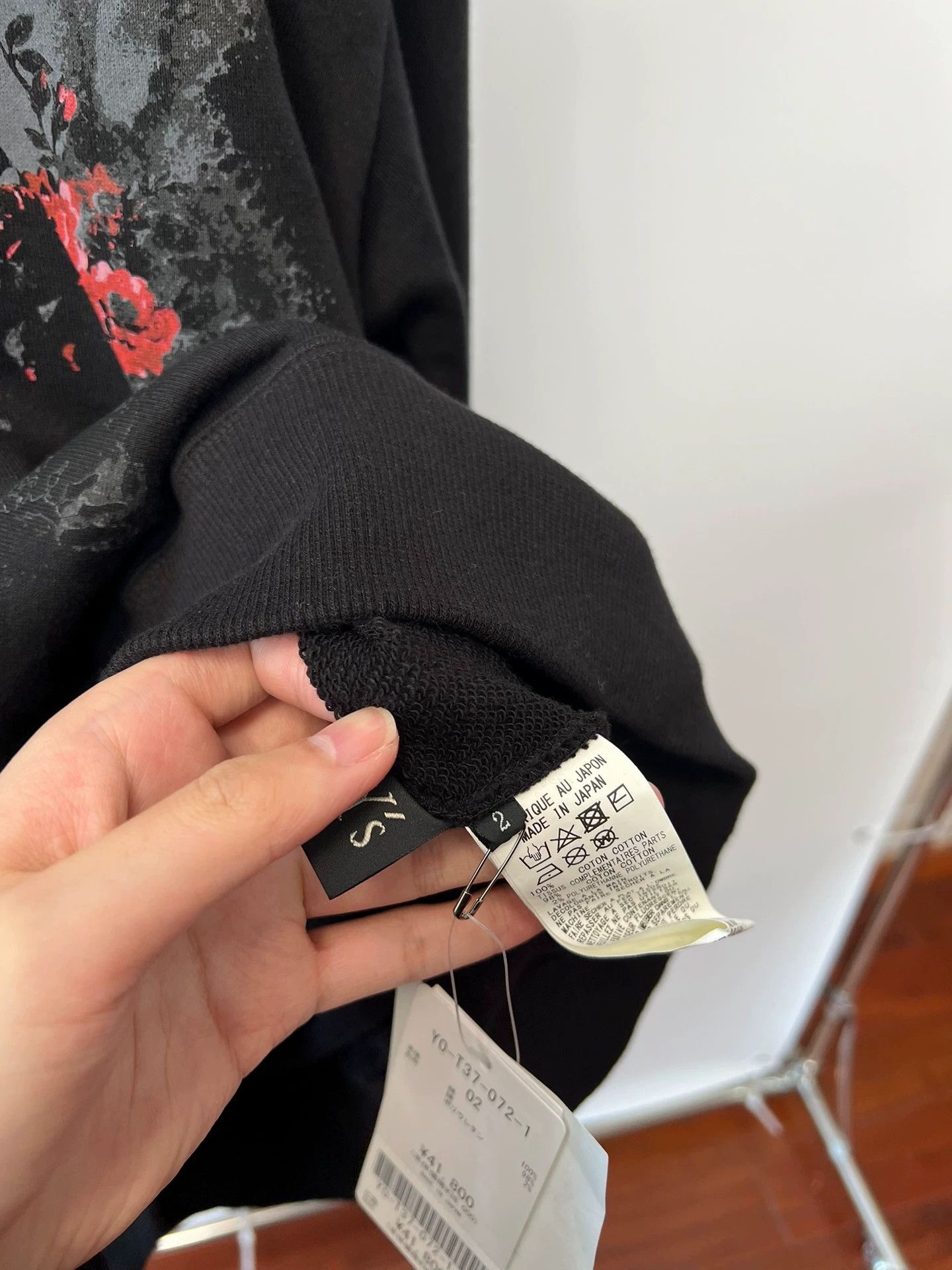Yohji Yamamoto Yohji Yamamoto Ground Y-print Sweatshirt Size US M / EU 48-50 / 2 - 5 Thumbnail