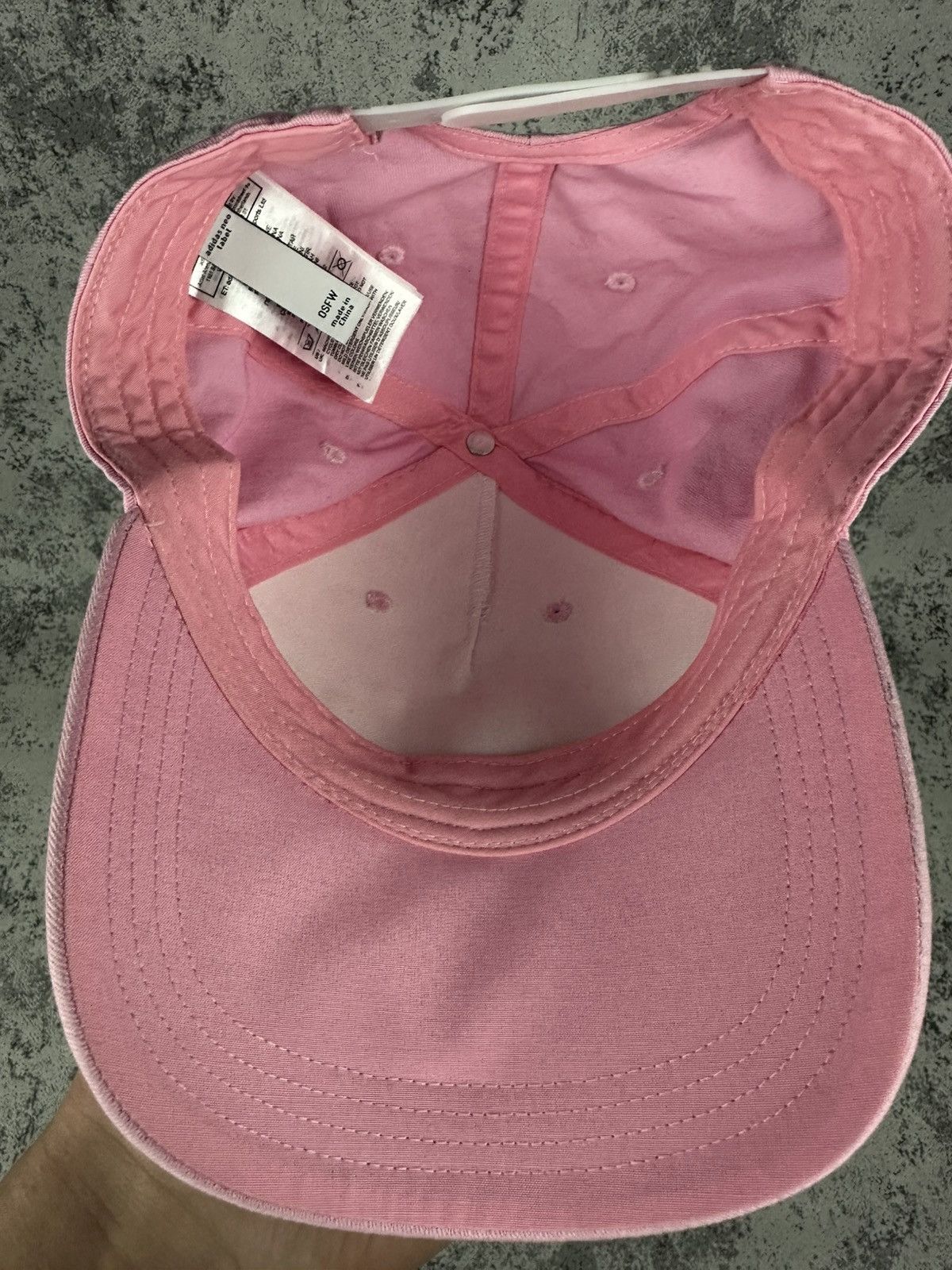 Adidas Adidas Pink Logo Cap Y2K Size ONE SIZE - 5 Thumbnail