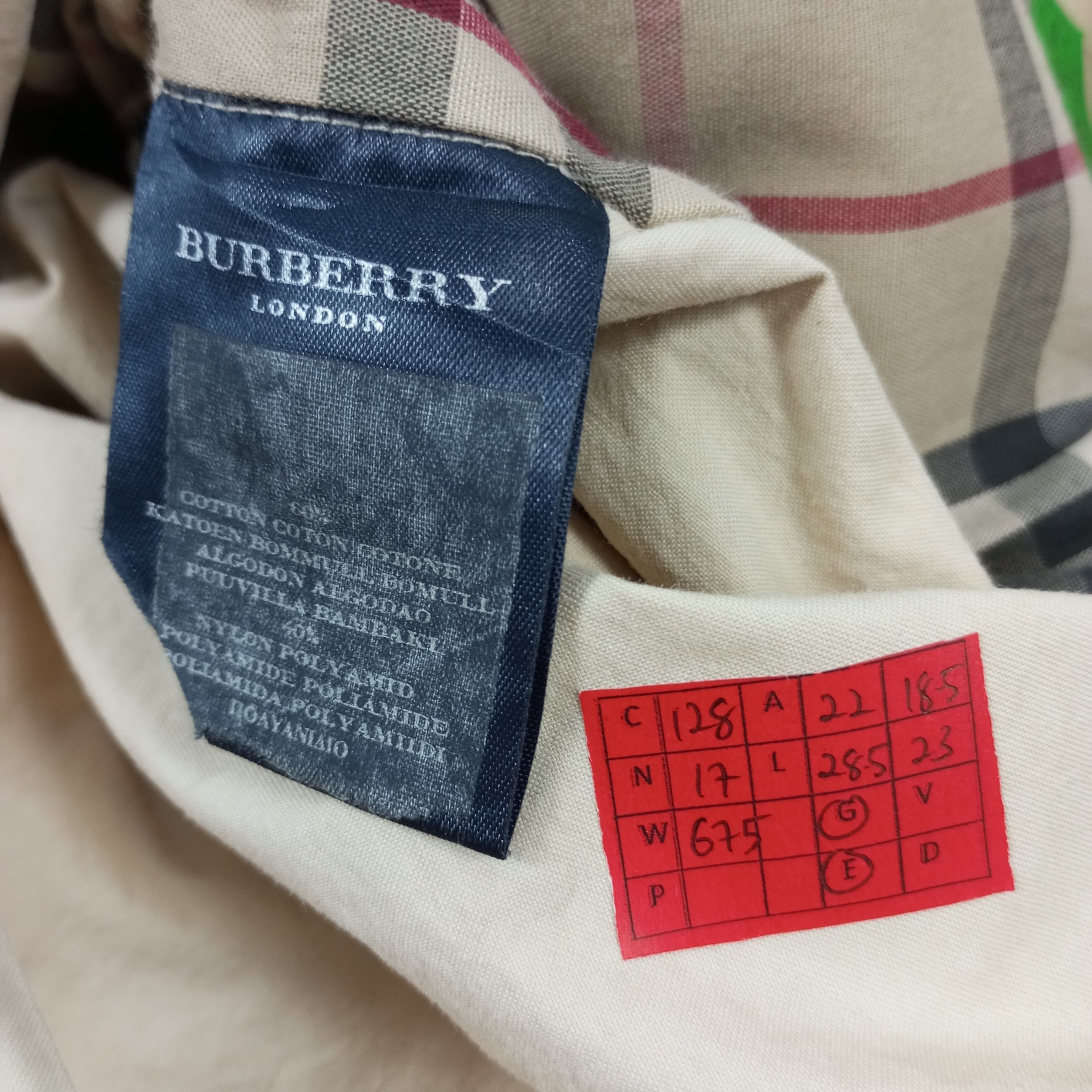 Burberry Burberry London Luxury Brand Fashion Style Custom Art Jacket Size US M / EU 48-50 / 2 - 9 Thumbnail