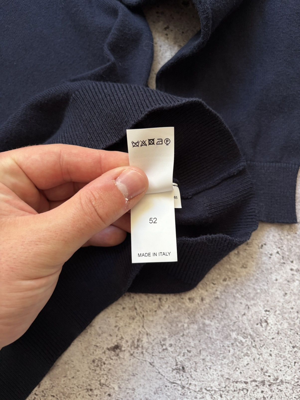 Brunello Cucinelli Brunello Cucinelli Dark Blue Sweater Size US M / EU 48-50 / 2 - 6 Thumbnail