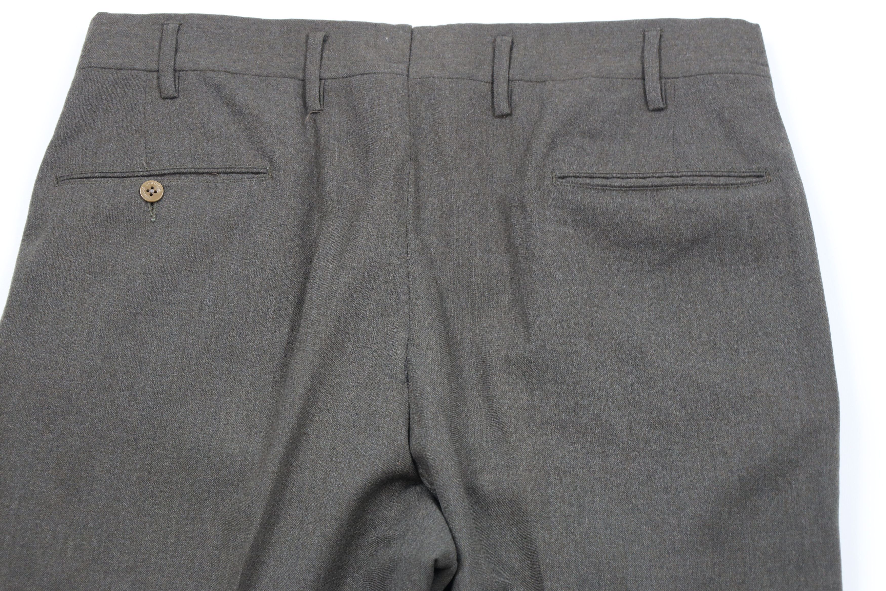 Brooks Brothers × Vintage Vintage 70s Brooks Brothers Chino Pants Trousers Green USA Size US 34 / EU 50 - 10 Thumbnail
