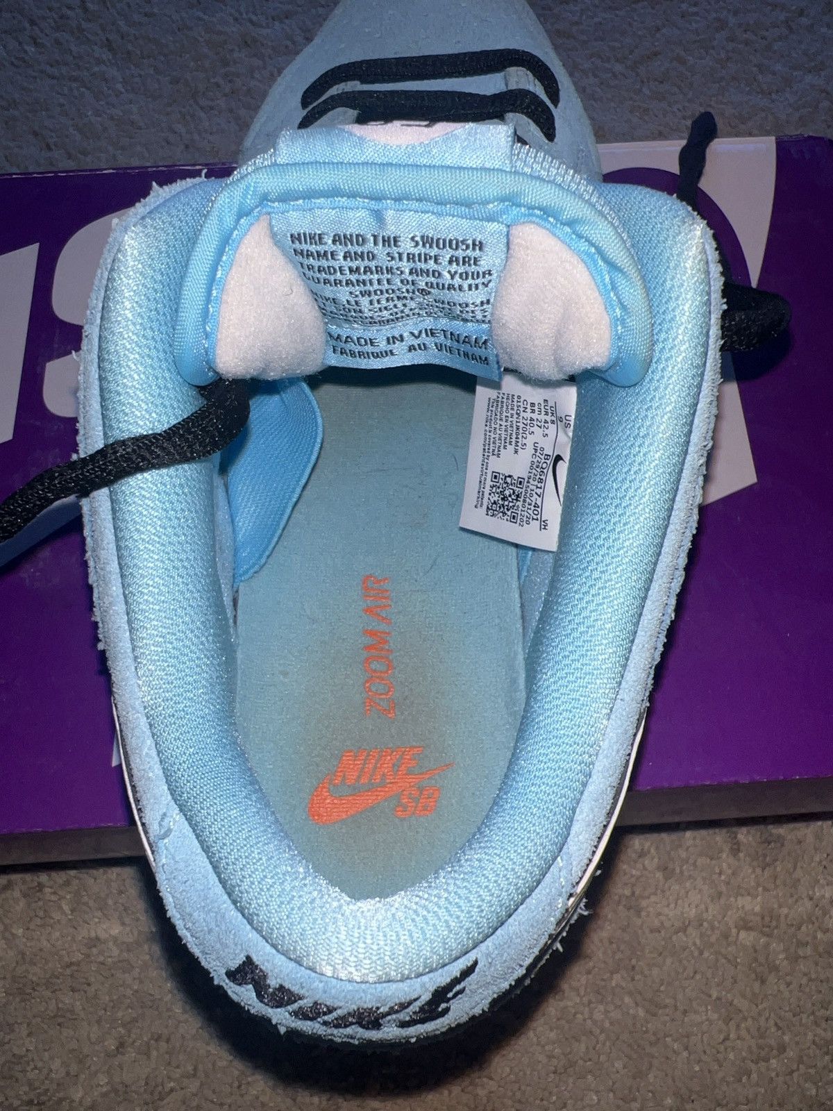 Nike Nike SB Dunk Low Club 58 Gulf Size US 9 / EU 42 - 10 Thumbnail