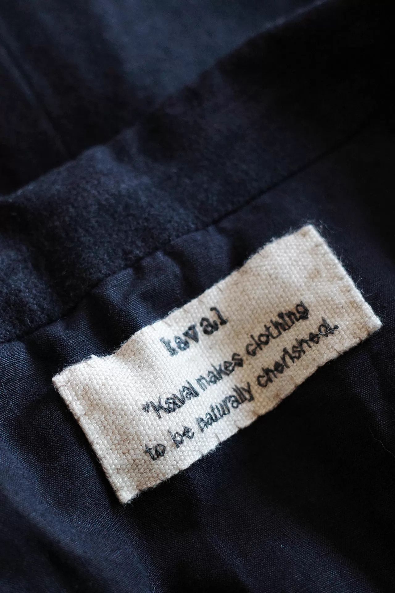 Other Kaval 00s 5b Narrow Sack Jacket Navy Cotton-Wool-Cashmere Size US M / EU 48-50 / 2 - 6 Thumbnail