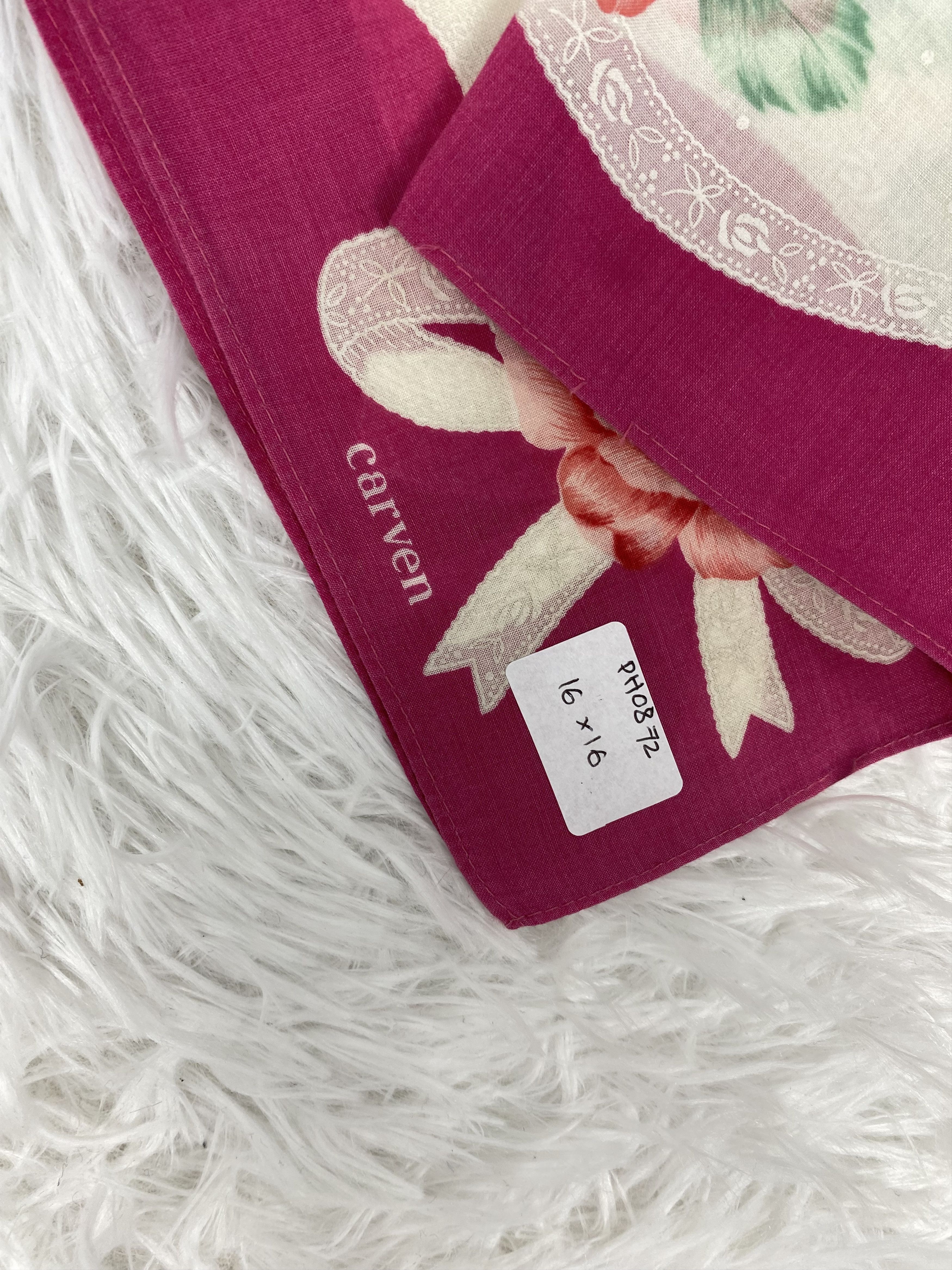 Carven × Vintage Vintage Carven Handkerchief Neckerchief PH0872 Size ONE SIZE - 2 Thumbnail