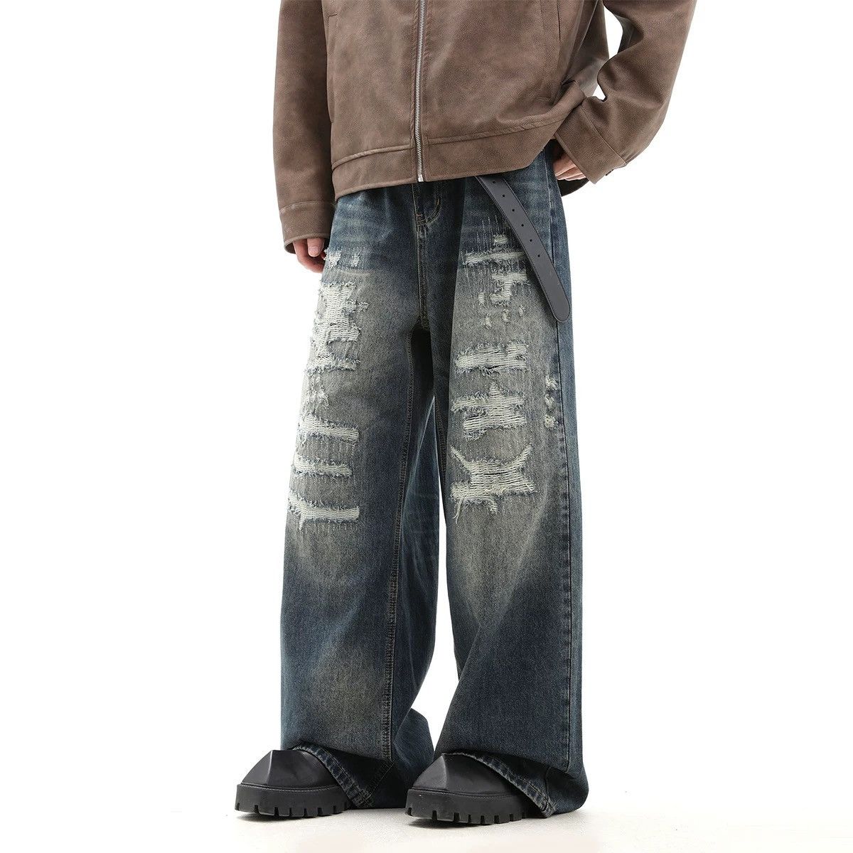 Japanese Brand × Vintage Retro punk pants Size US 31 - 4 Thumbnail