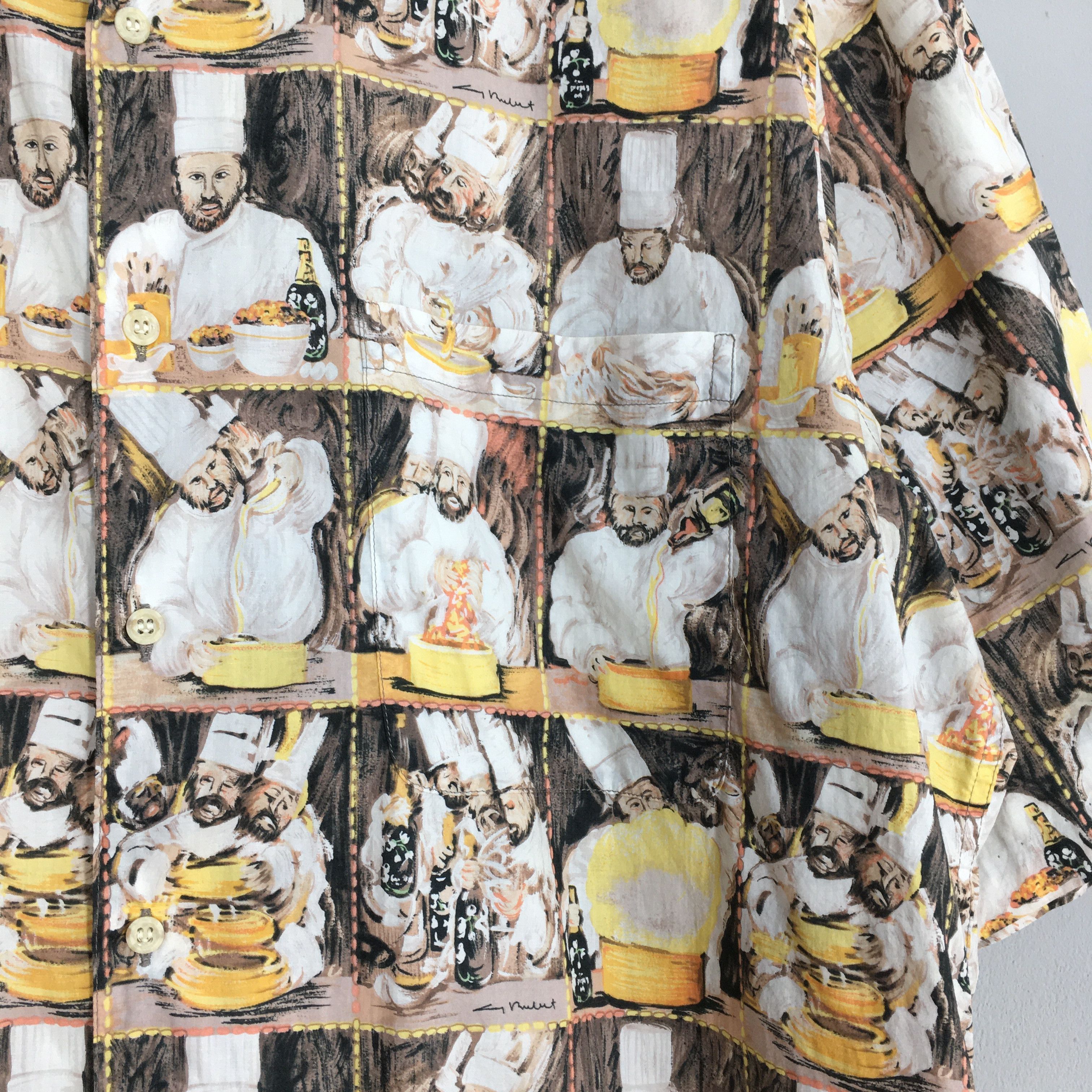 Reyn Spooner Vintage Baking Chefs Reyn Spooner Hawaiian Shirt Mens XXL Size US XXL / EU 58 / 5 - 4 Thumbnail