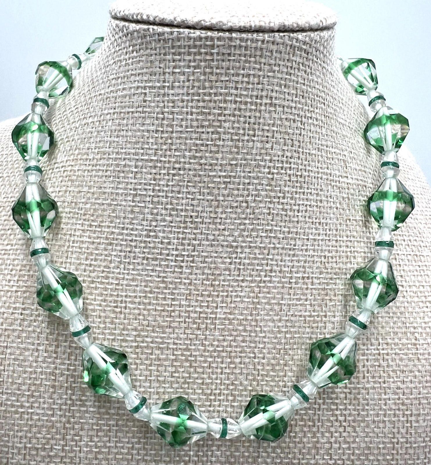 Other Necklace Czech Glass/Crystal Bicone Bead 10kt Gold Clasp Size ONE SIZE - 1 Thumbnail