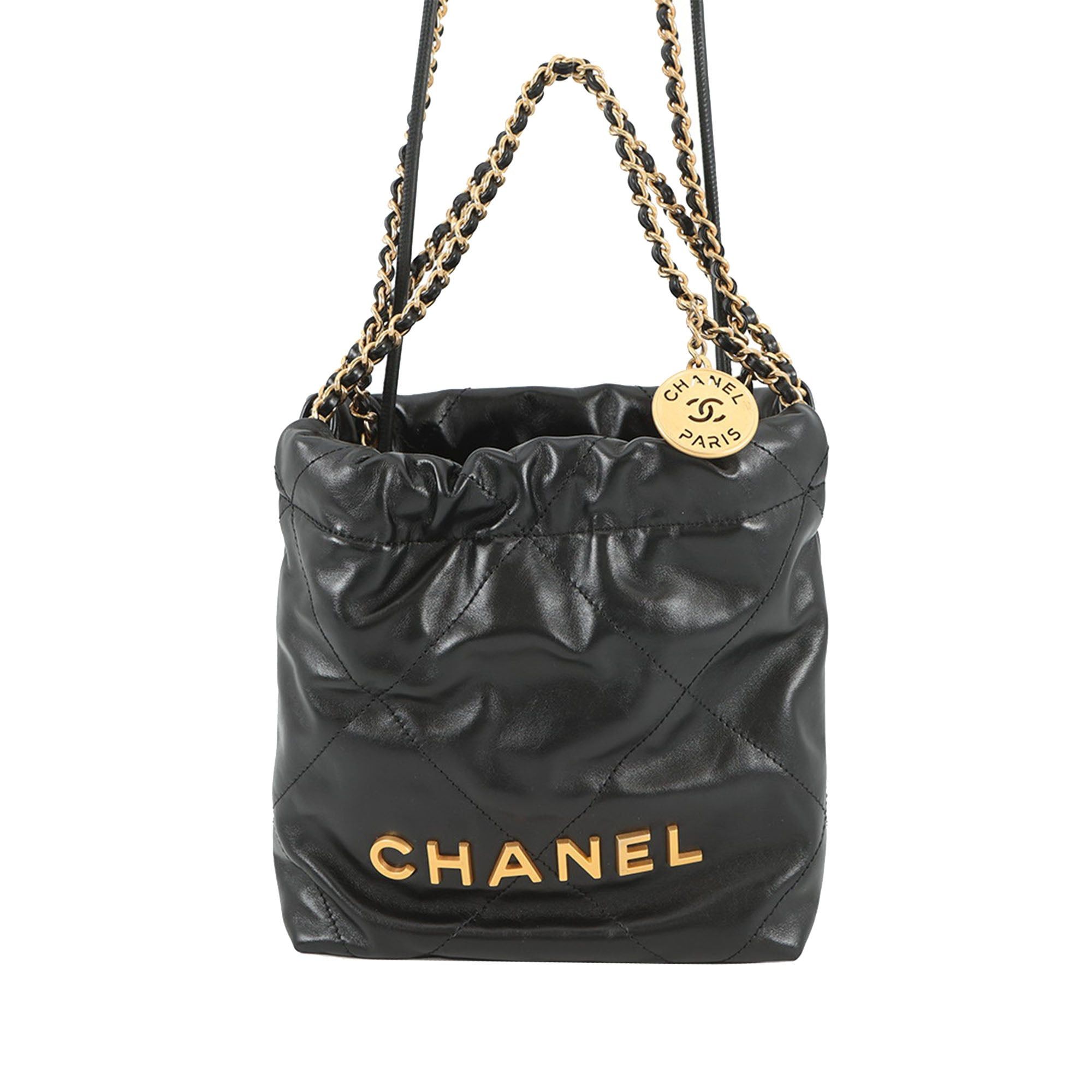 Chanel Mini Shiny Calfskin 22 Handbag Size ONE SIZE - 1 Thumbnail