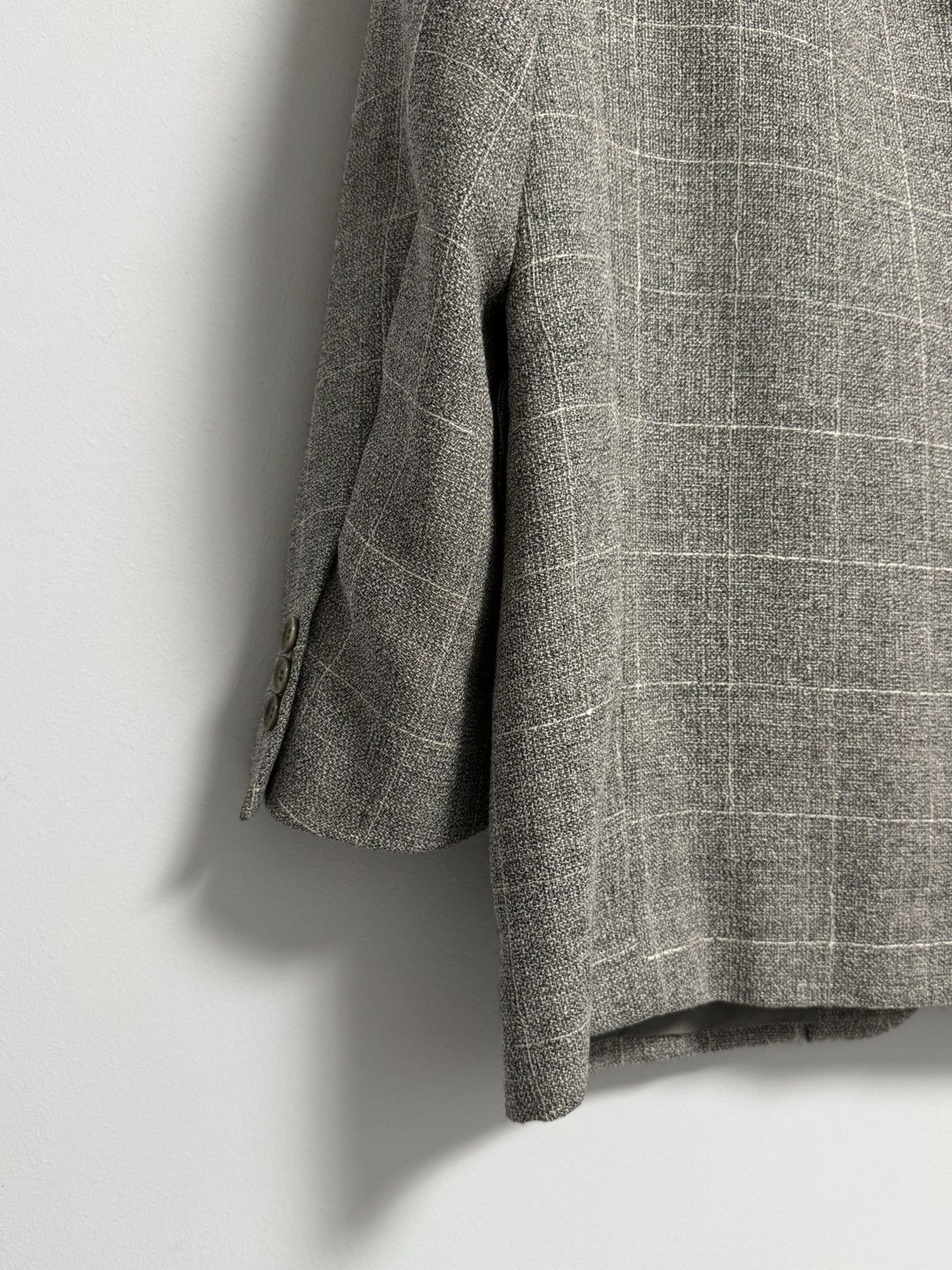 Pal Zileri Pal Zileri Gruppo Forall Blazer Men’s Gray Luxury Size 54L - 20 Thumbnail