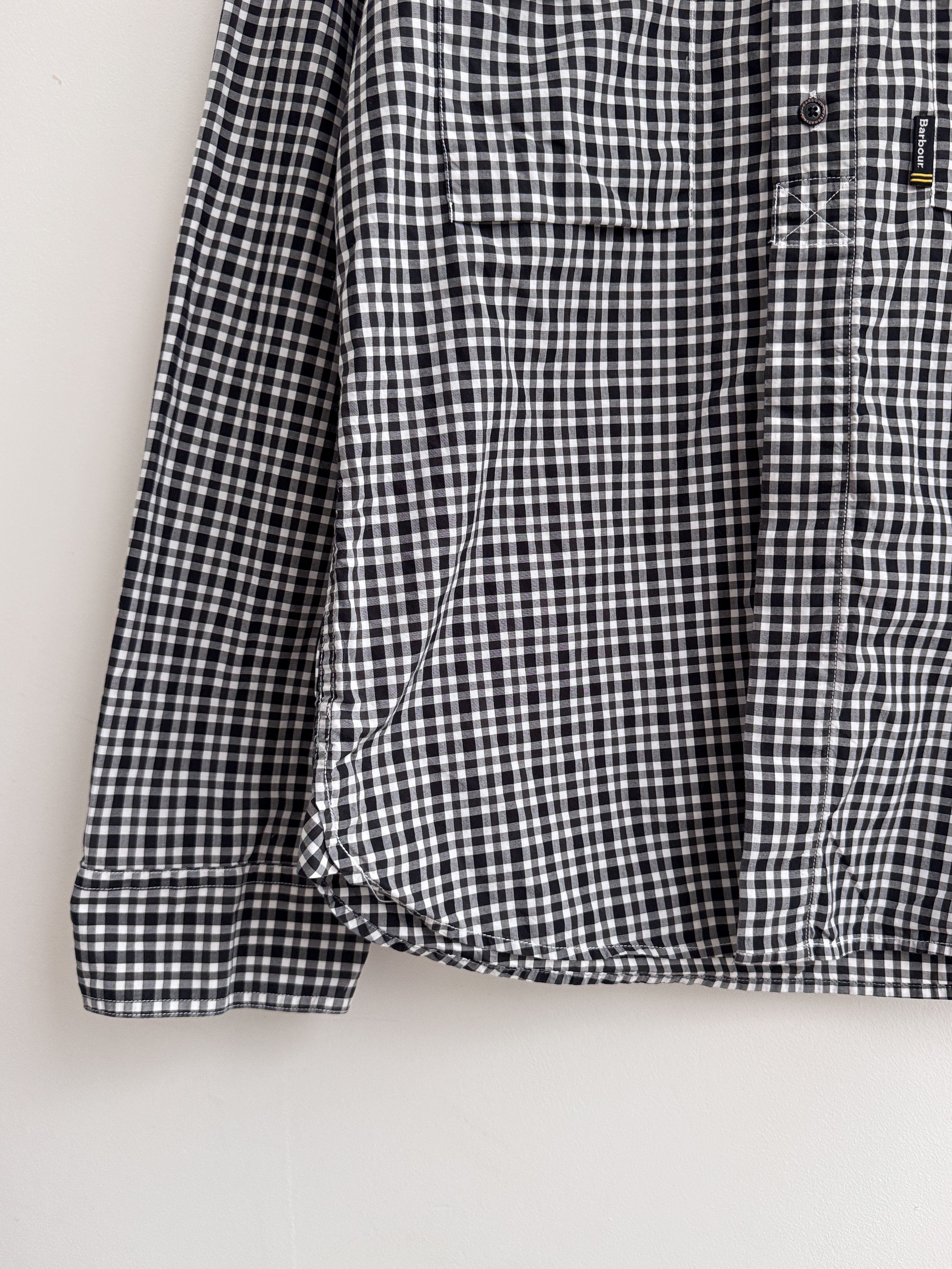 Barbour Barbour Check White Black Shirt Size US S / EU 44-46 / 1 - 3 Thumbnail