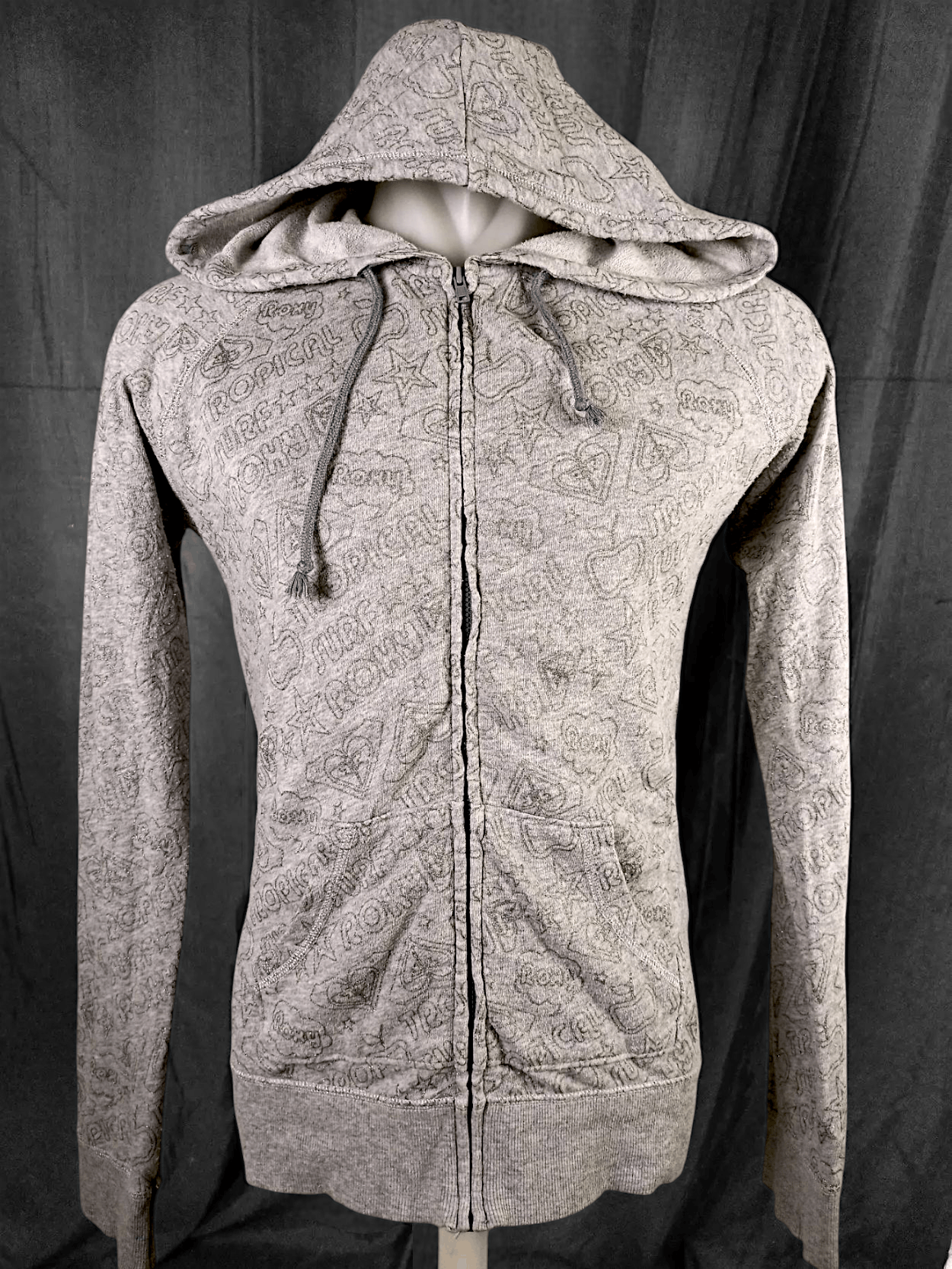 Japanese Brand × Quiksilver ROXY Tropical Surf Full Print zipper Hoodie Size US L / EU 52-54 / 3 - 1 Thumbnail