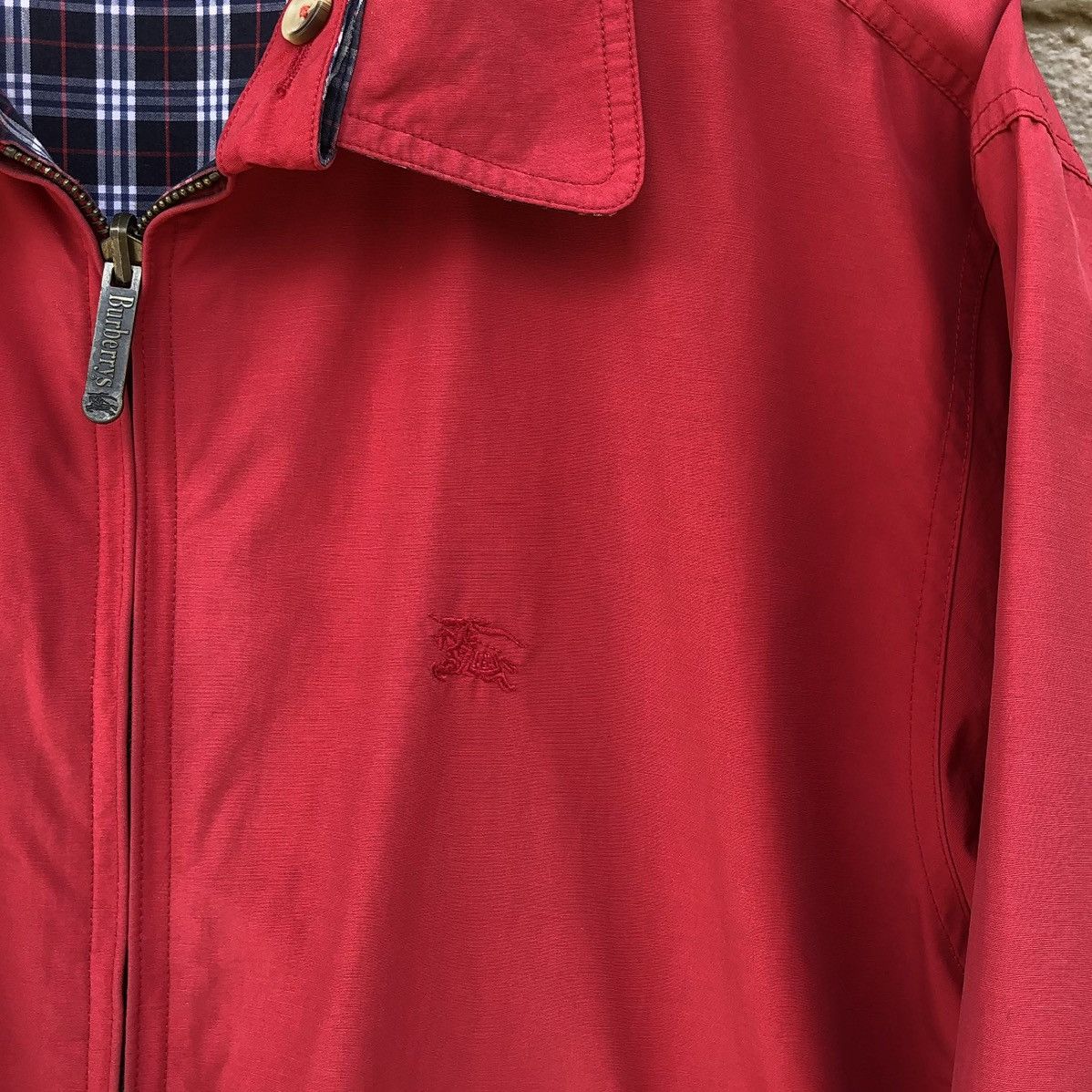 Burberry Vintage Burberrys Novacheck Reversible Bomber Jacket Size US M / EU 48-50 / 2 - 10 Thumbnail