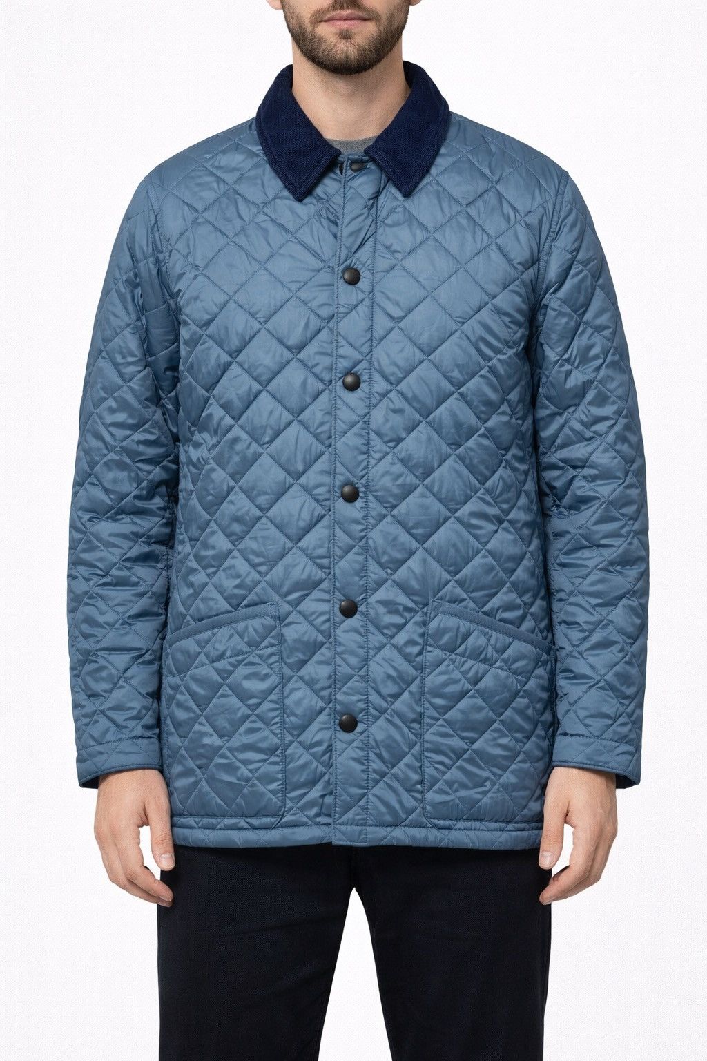 Barbour Barbour Quilted Jacket Blue Size M Size US M / EU 48-50 / 2 - 1 Thumbnail