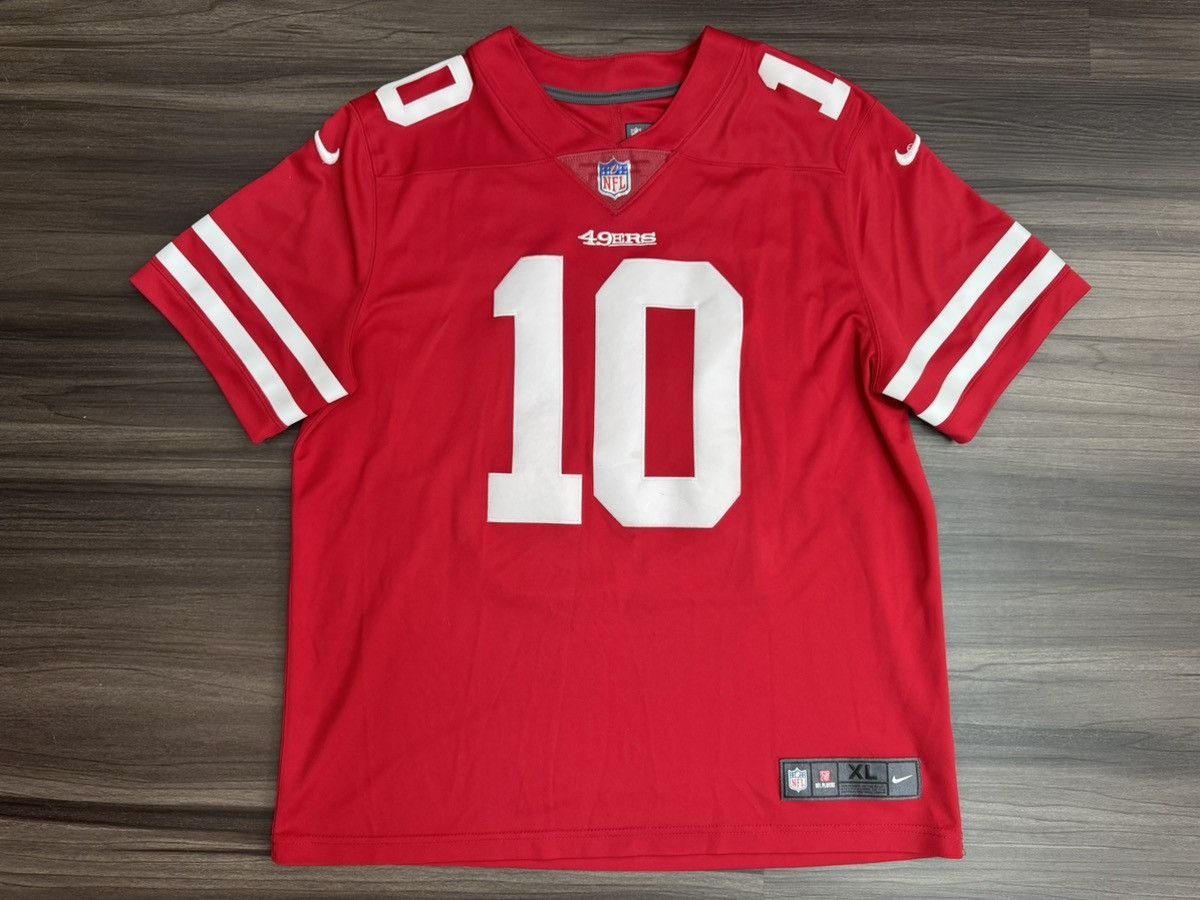 Nike San Francisco 49ers Jimmy Garoppolo NFL Stitched Jersey Size US XL / EU 56 / 4 - 1 Thumbnail