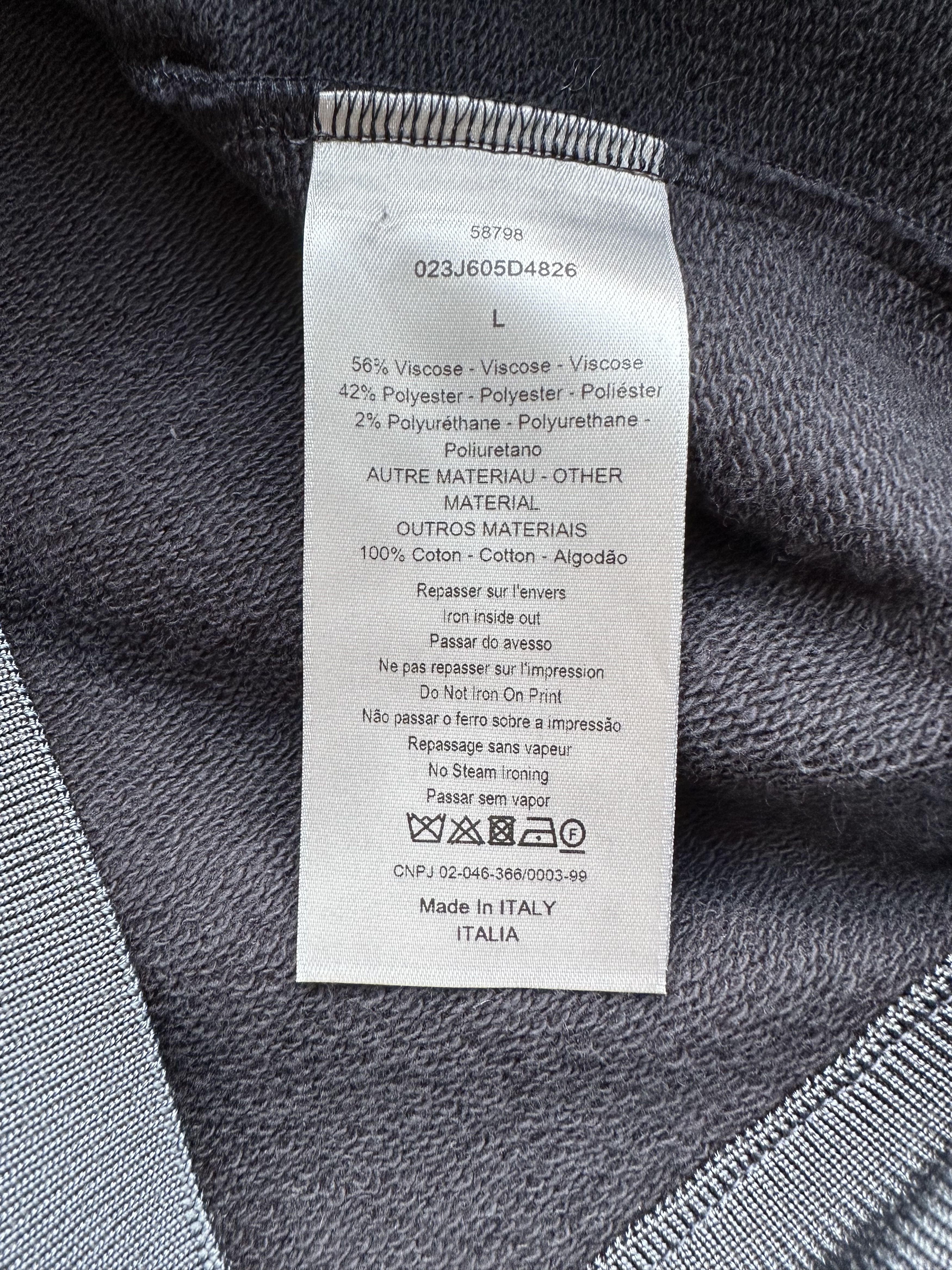 Dior Dior Daniel Arsham Blue Embossed Metallic Logo Hoodie Size US L / EU 52-54 / 3 - 4 Thumbnail