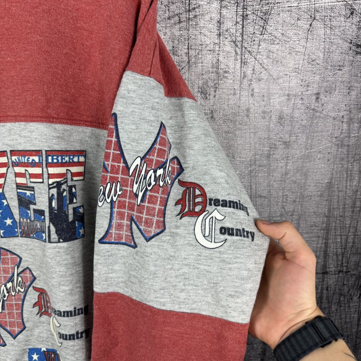 New York Yankees Vintage 90s New York Yankees baseball sweatshirt retro NY Size US XL / EU 56 / 4 - 4 Thumbnail