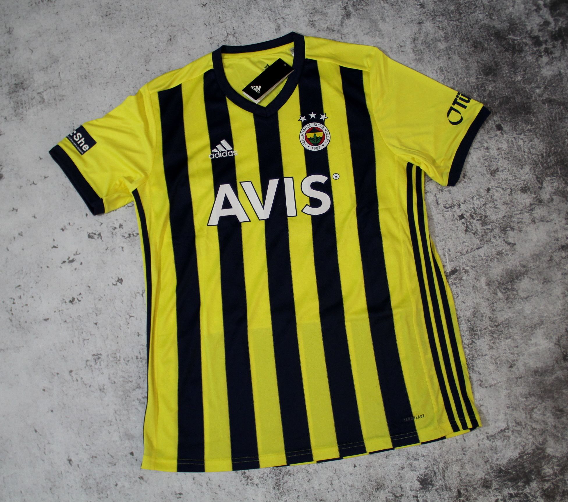 Adidas Fenerbahce 2020 2021 HOME FOOTBALL SHIRT JERSEY GD3746 Size US M / EU 48-50 / 2 - 1 Thumbnail