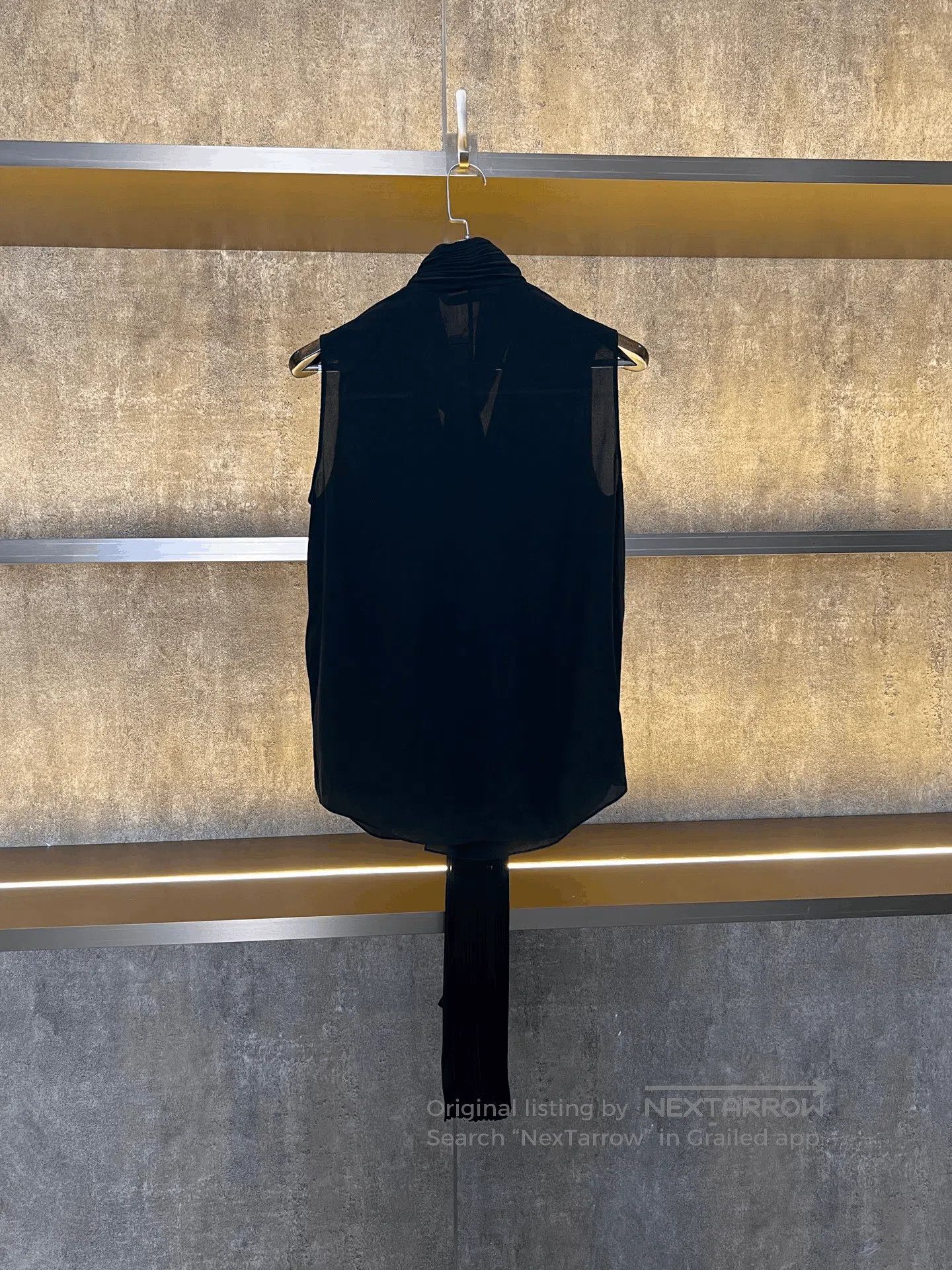Givenchy Givenchy Ribbon Sleeveless Blouse. Size S / US 4 / IT 40 - 2 Thumbnail