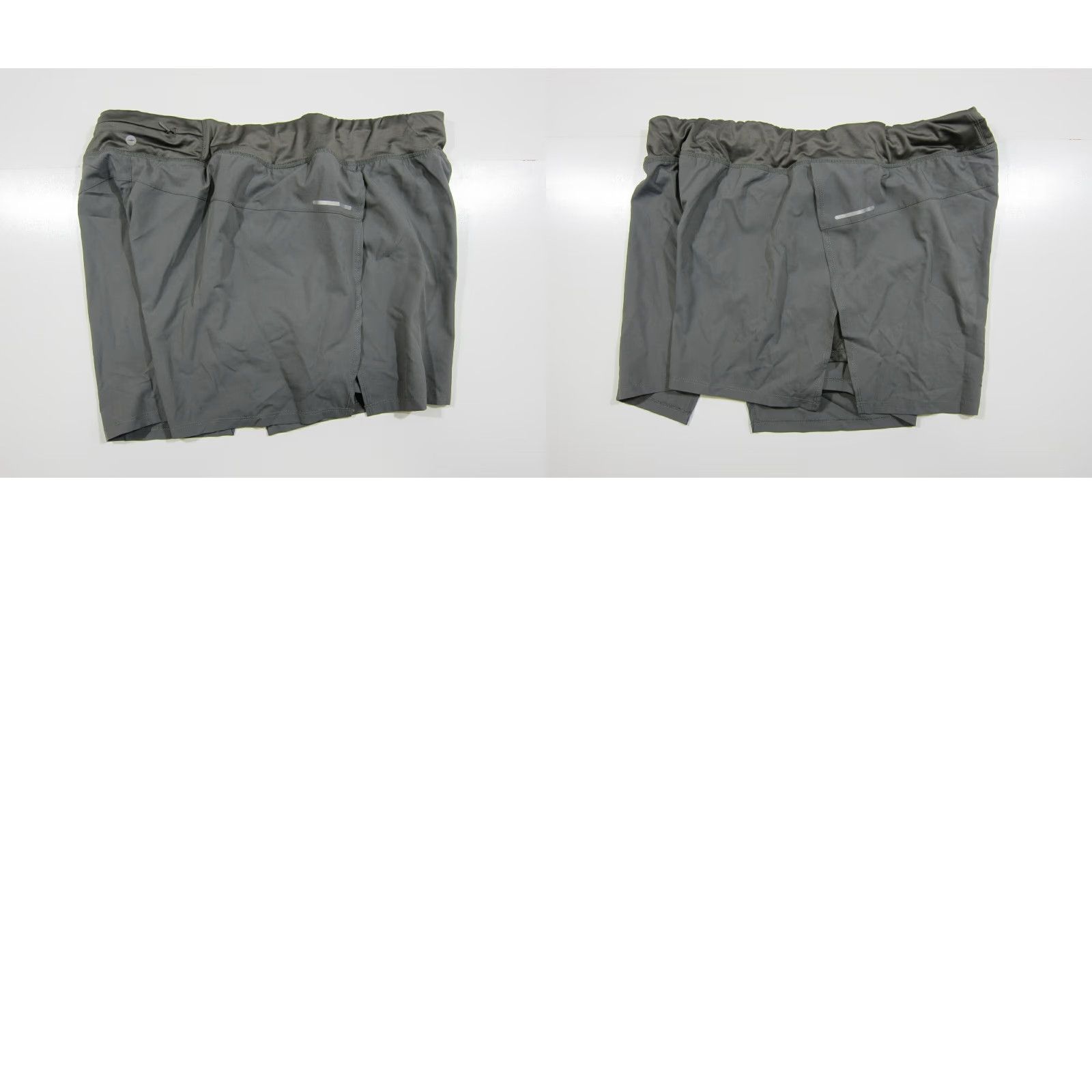 Avia Avia Grey Stretch Lined Yoga Run Hike Workout Shorts Women XL 16-18 34" Waist Pockets Lined Outdoor Grey 90s Style Womens Size 34" / US 12 / IT 48 - 8 Thumbnail