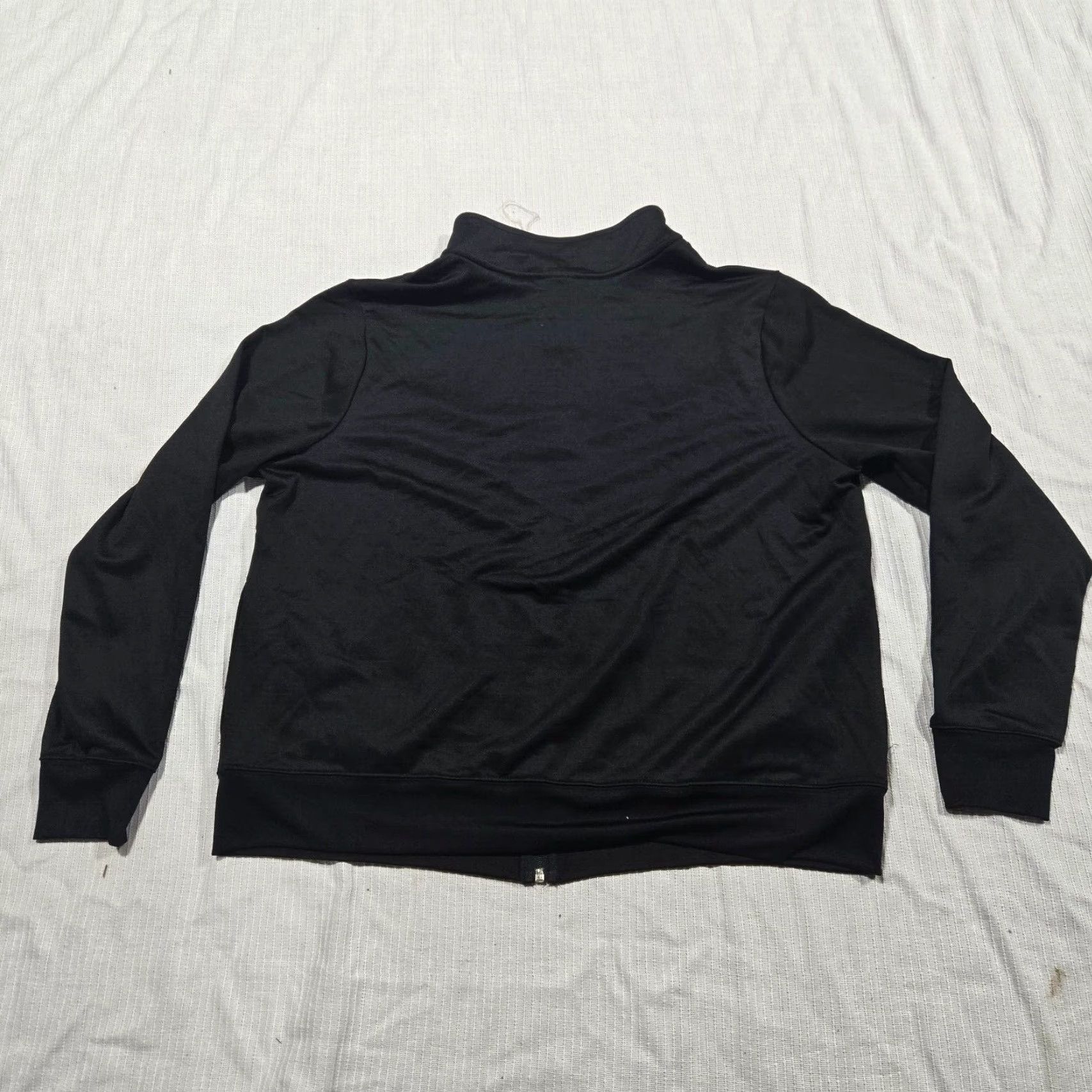 Pro Player Pro-player Jacket Shirt Large Adult Women Black Full Zip Hooded Coat 1X Plus Size Accents Zipper Long Sleeve Terry Acrylic Blend Size XL / US 12-14 / IT 48-50 - 7 Thumbnail