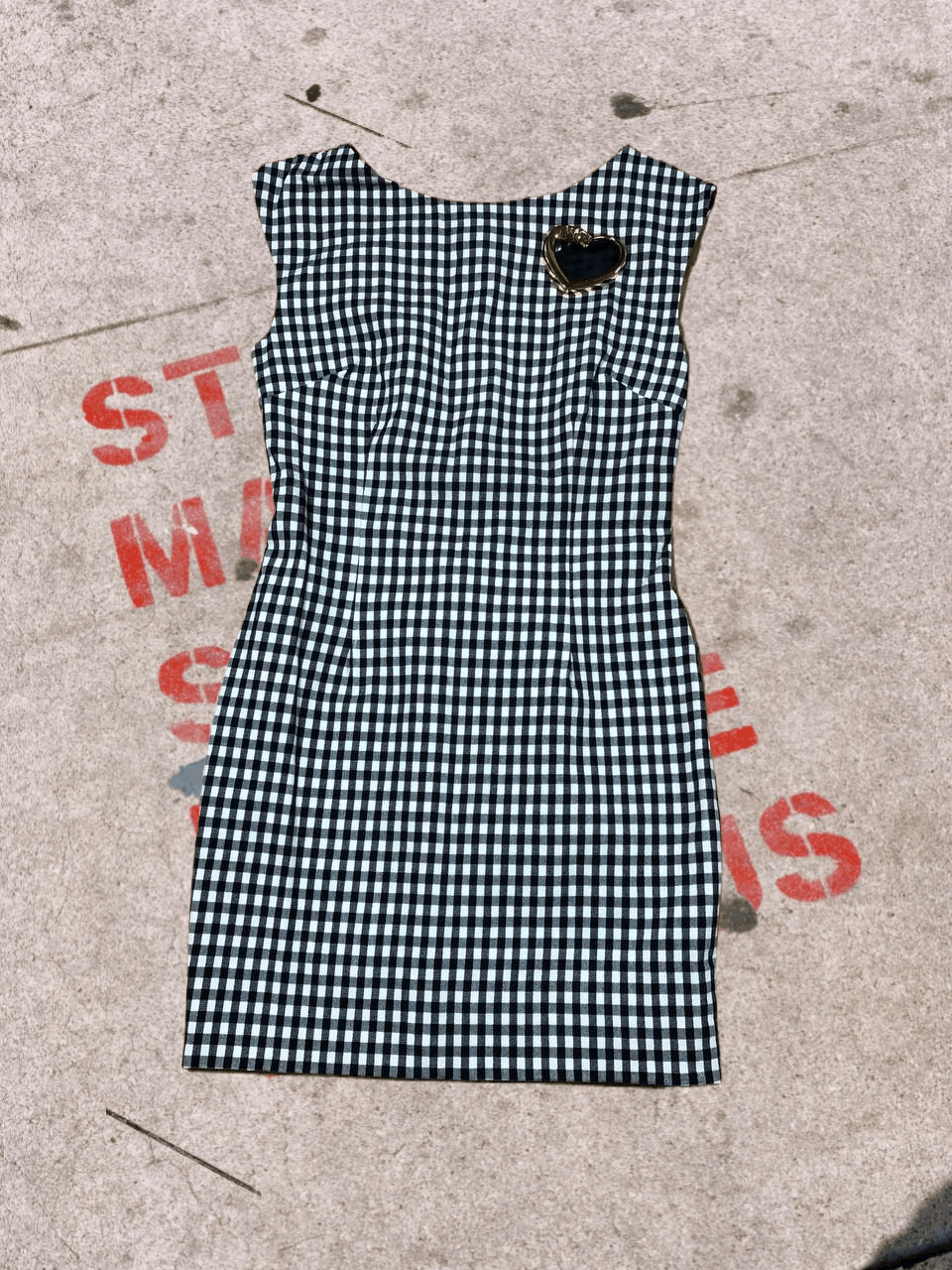 Roberto Cavalli Vintage Roberto Cavalli Class Cavalli checkered casual dress Size M / US 6-8 / IT 42-44 - 1 Thumbnail