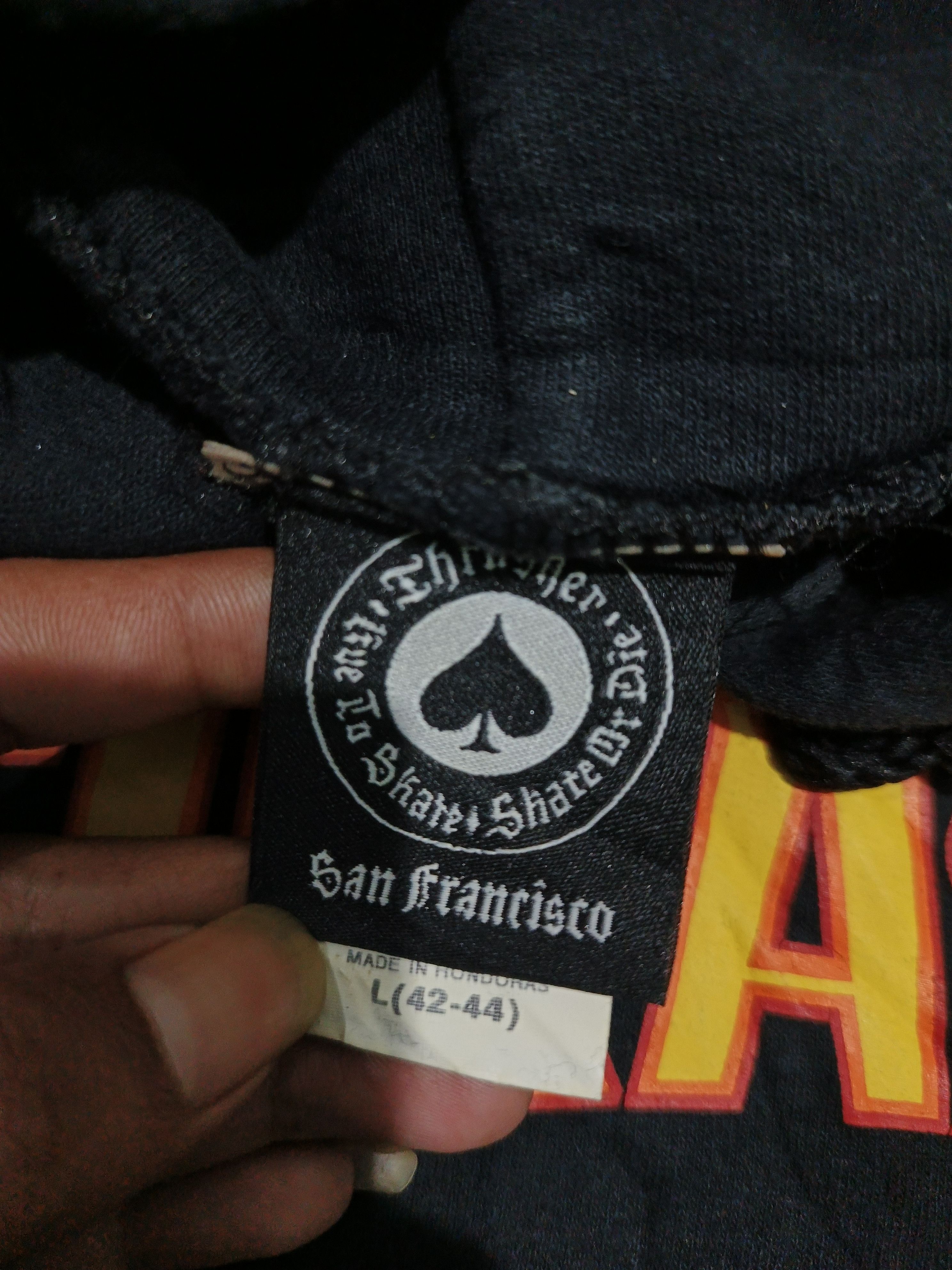 Thrasher Vintage thrasher hoodie 90s Size US XL / EU 56 / 4 - 3 Thumbnail