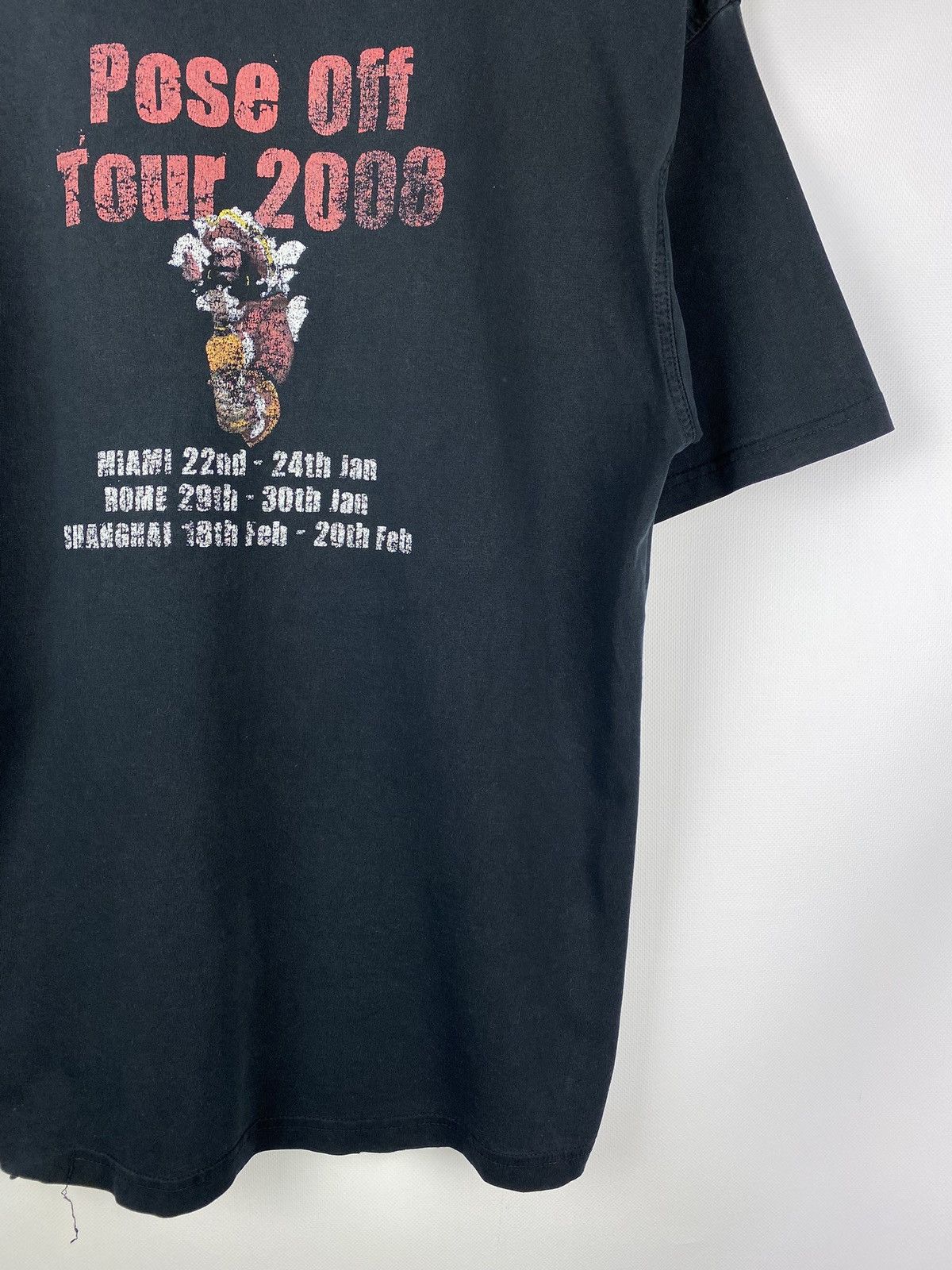 Band Tees Pose Off tour 2008 band t shirt size ~ L Size US L / EU 52-54 / 3 - 18 Thumbnail