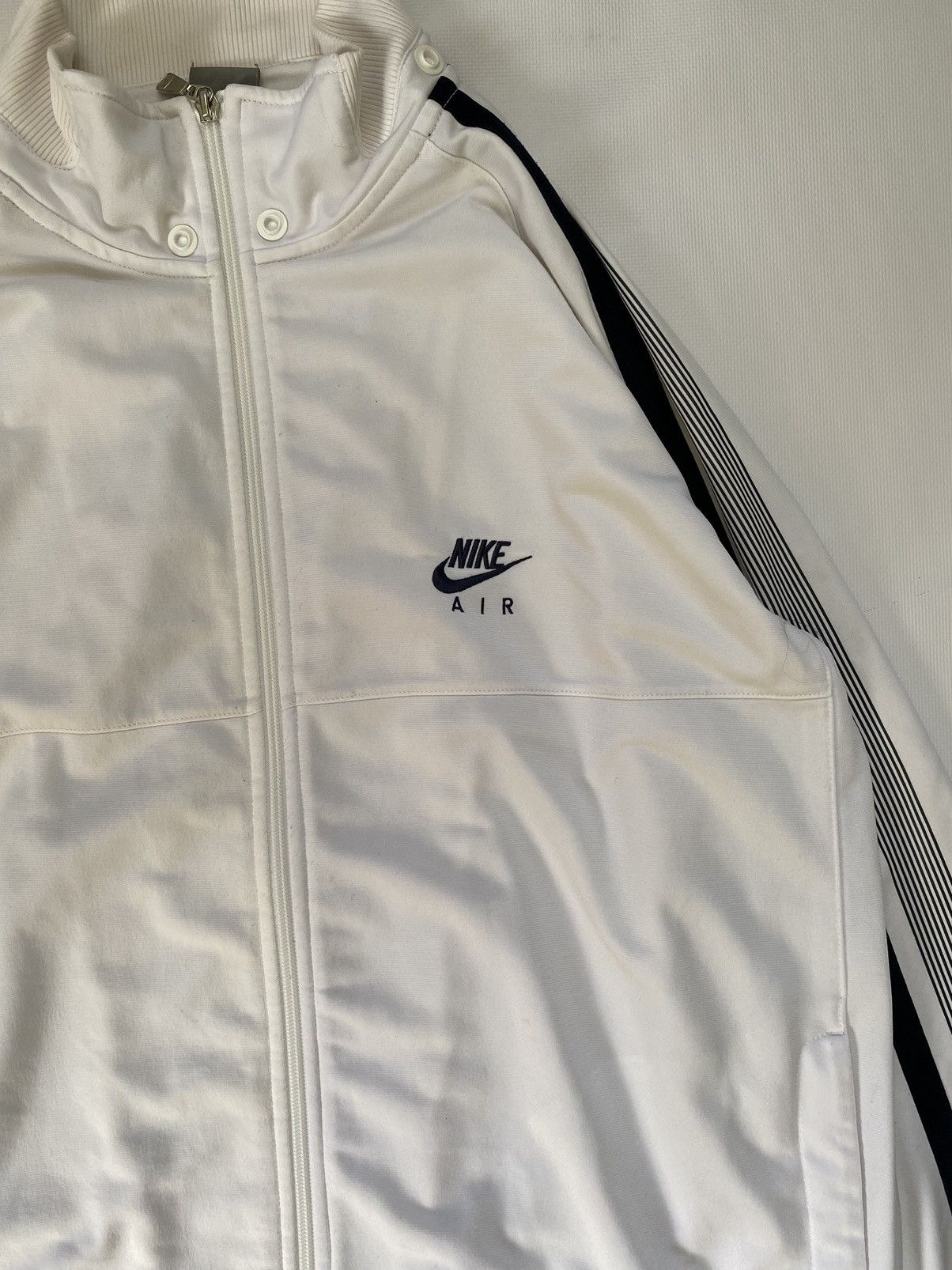 Nike Nike Vintage Zip up BOG LOGO ON THE BACK NIKE AIR Size US L / EU 52-54 / 3 - 4 Thumbnail