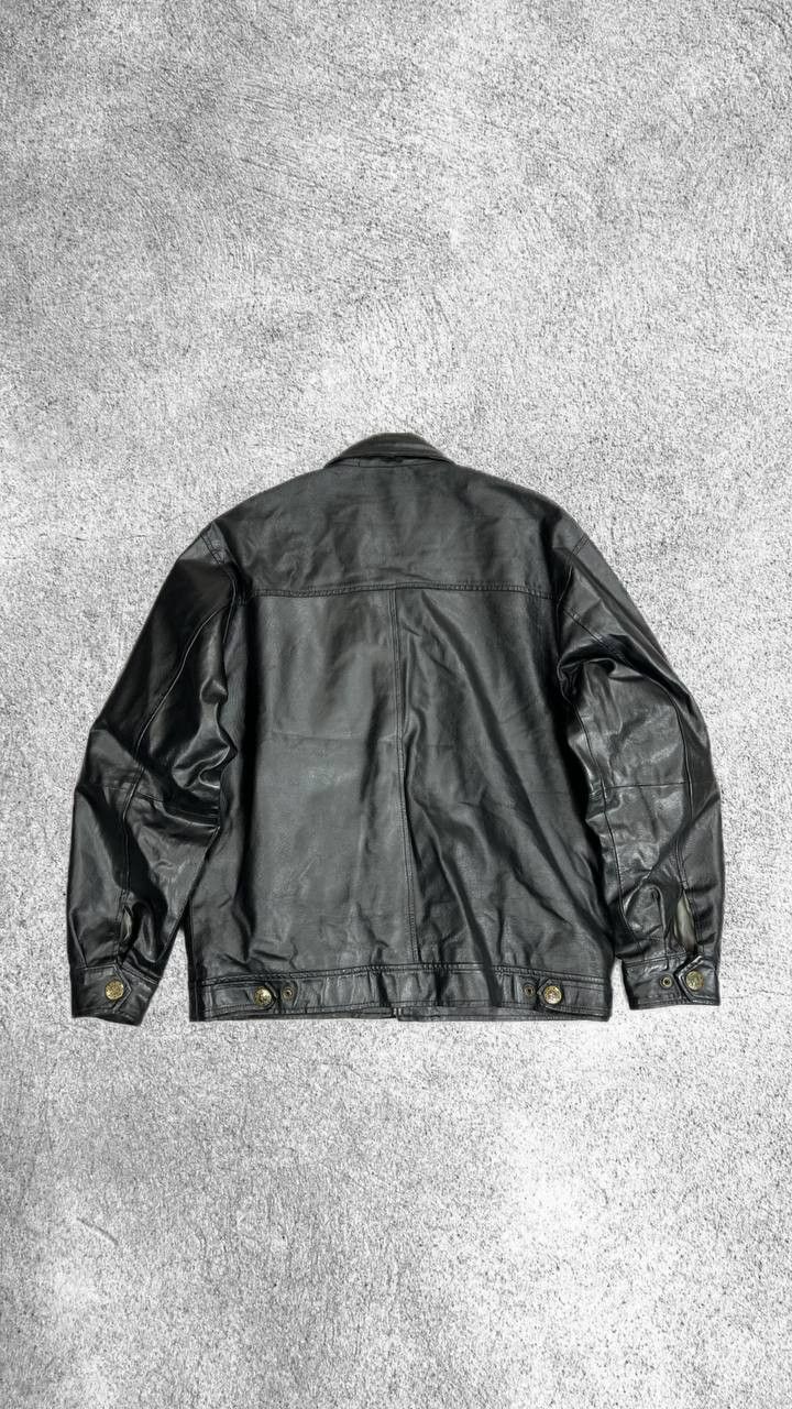 Japanese Brand JAPANESE HYSTERIC STYLE REAL LEATHER DESIGNER CARGO JACKET Size US M / EU 48-50 / 2 - 6 Thumbnail
