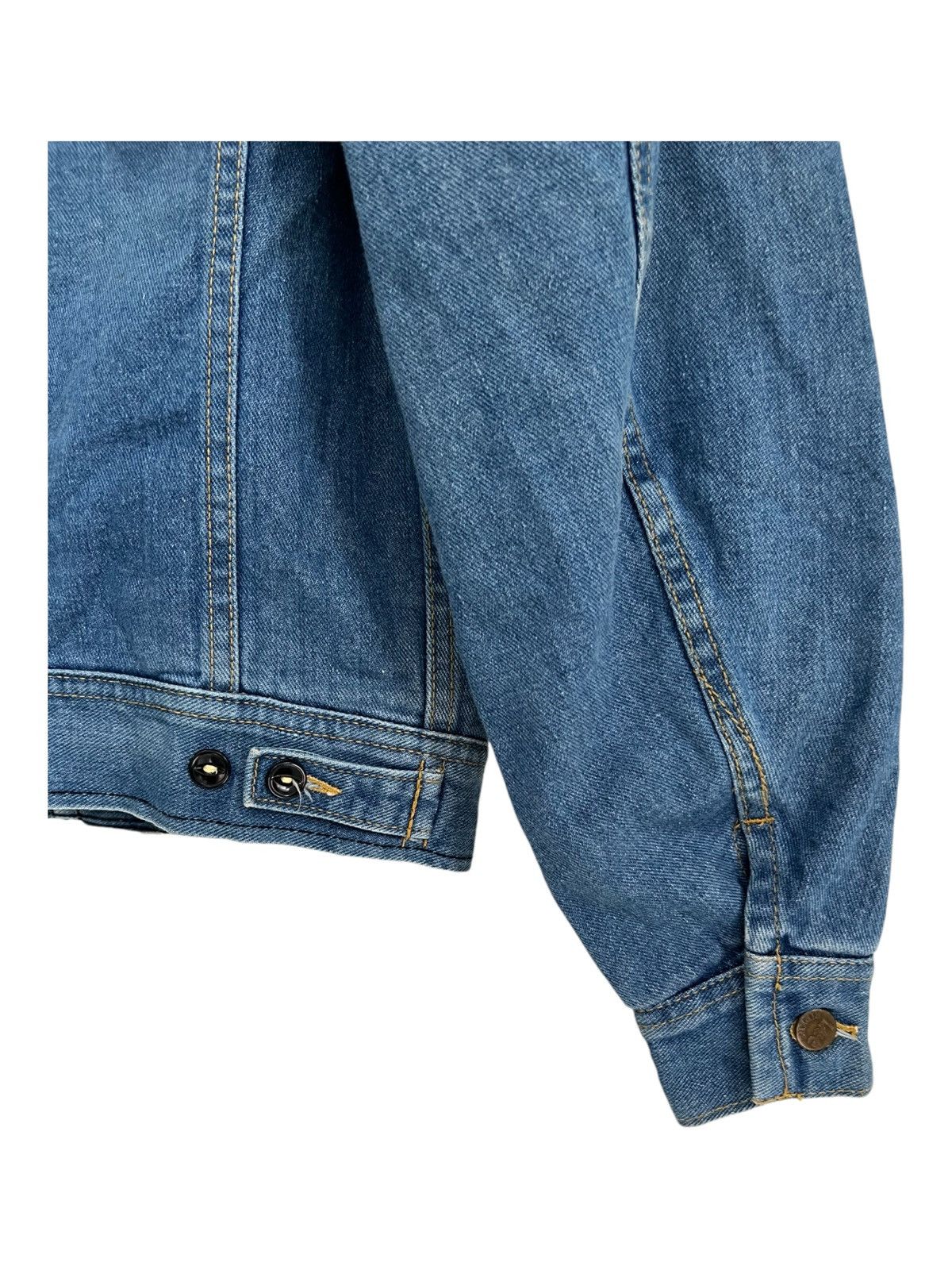 Lee Vintage LEE Storm Rider Blanket Lined Trucker Denim Jacket Size US M / EU 48-50 / 2 - 8 Thumbnail
