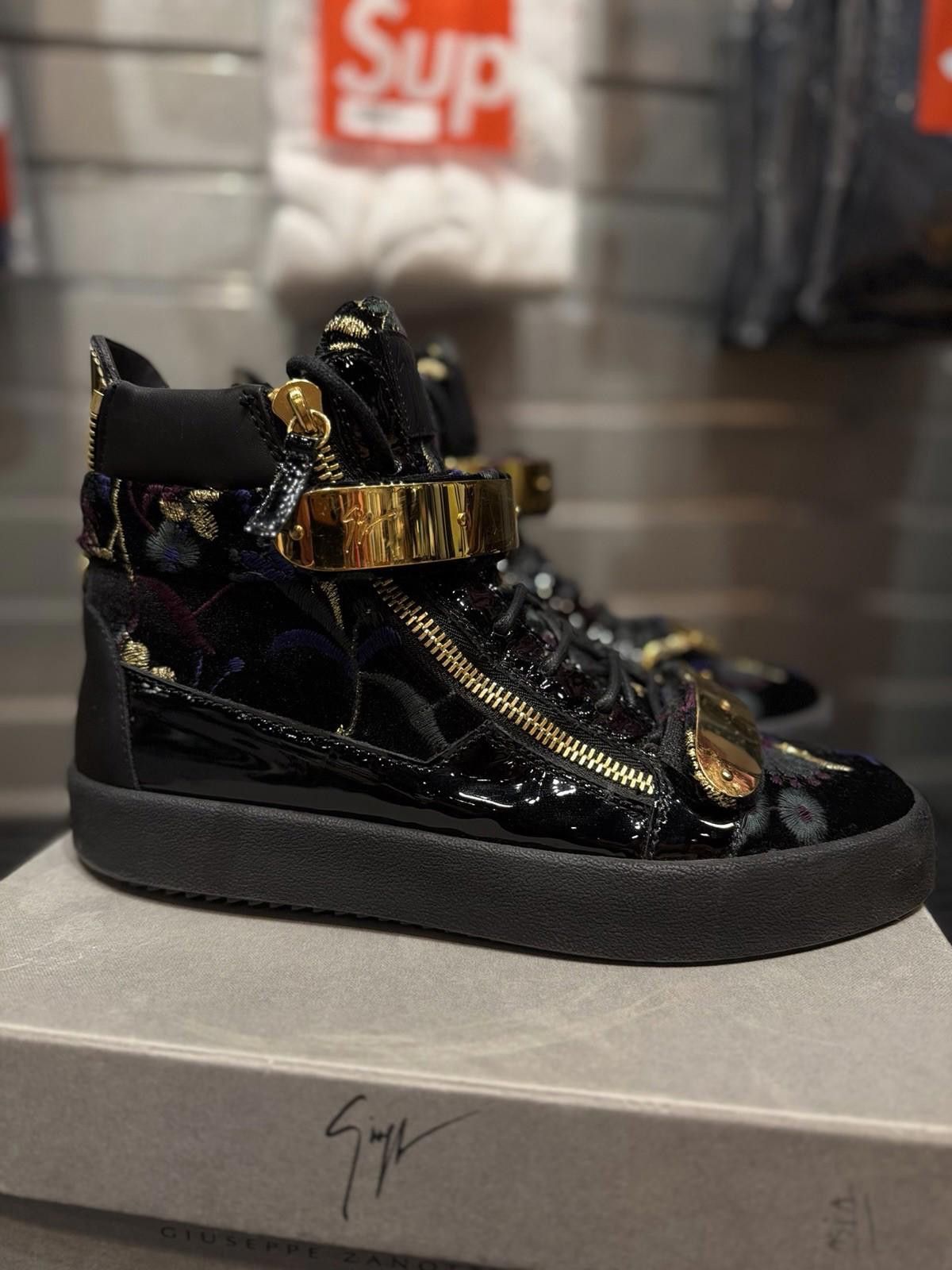 Giuseppe Zanotti Guissepe Zanotti Mens High-Top Shoes Size EU44 US11 $995 Size US 11 / EU 44 - 2 Thumbnail
