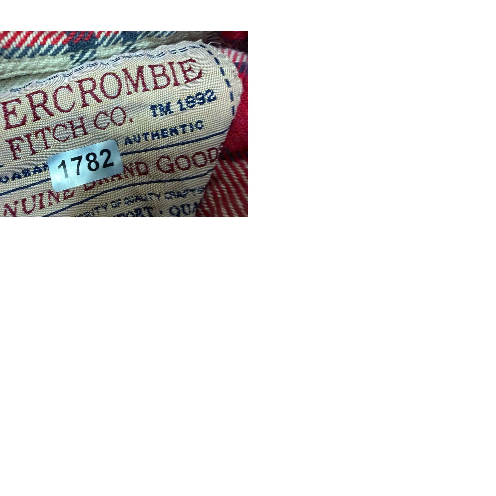 Abercrombie & Fitch VINTAGE Abercrombie Fitch Shirt Men M Oversize Heavy Cotton Plaid 90s Size US M / EU 48-50 / 2 - 10 Thumbnail