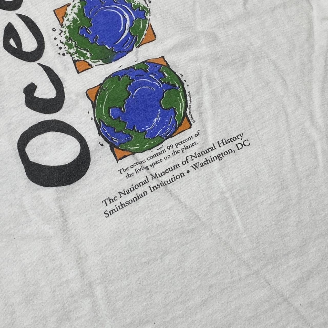 Fruit Of The Loom Vintage National Museum of Natural History White Tee Size XL Size US XL / EU 56 / 4 - 4 Thumbnail
