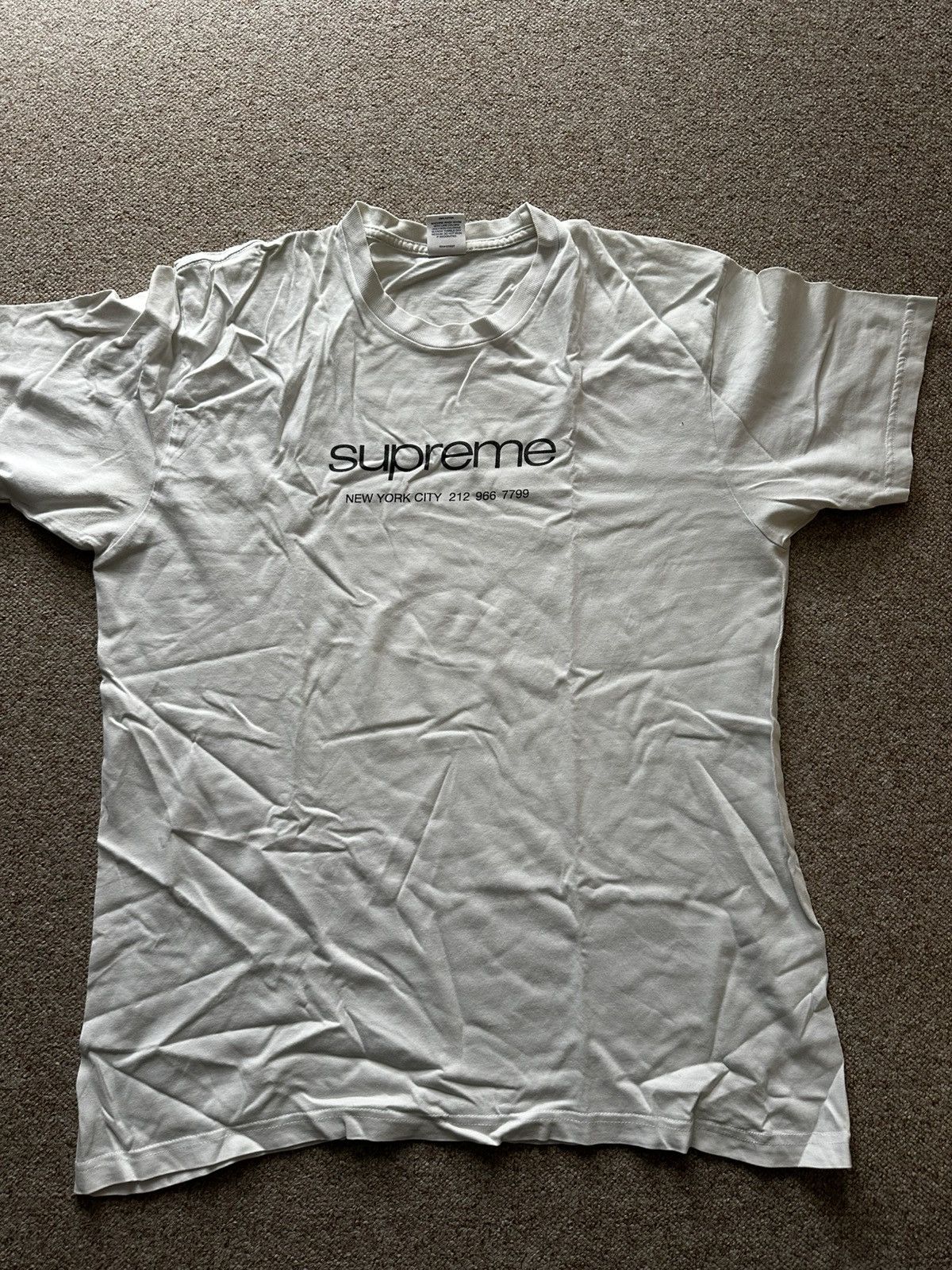 Supreme Supreme New York City Tee Size US L / EU 52-54 / 3 - 1 Thumbnail