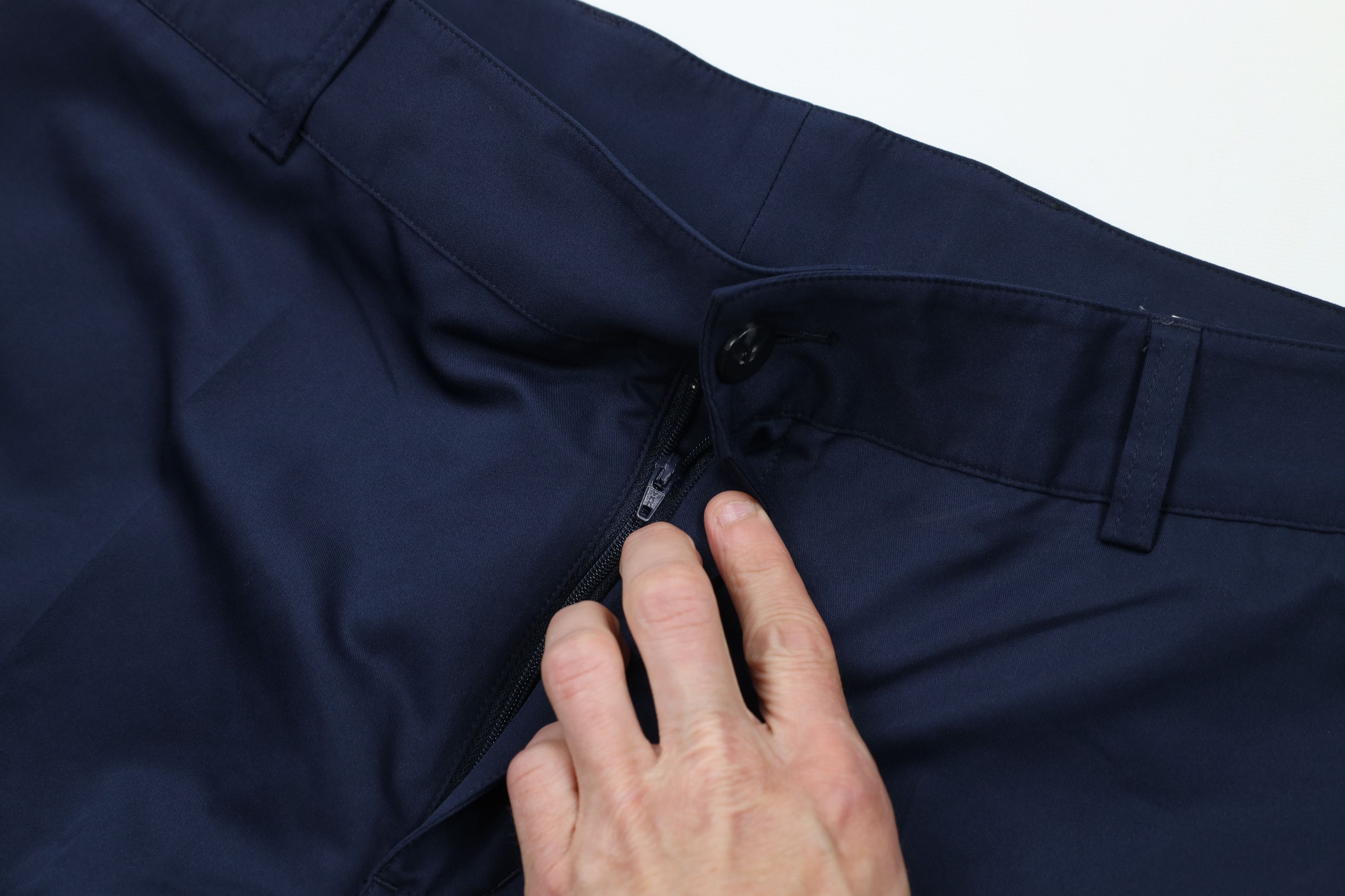 Adidas Vintage Y2K Adidas Golf Spell Out Wide Leg Chino Pants Blue Size US 38 / EU 54 - 6 Thumbnail