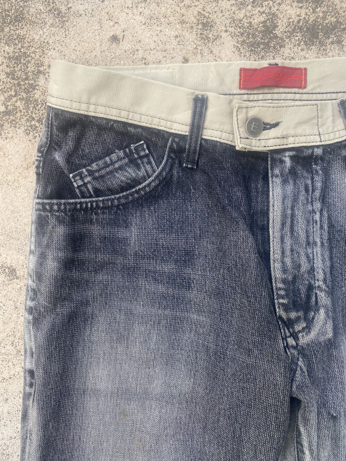 If Six Was Nine × Tornado Mart Flare Jeans Eswin Function Faded Washed Size US 32 / EU 48 - 6 Thumbnail