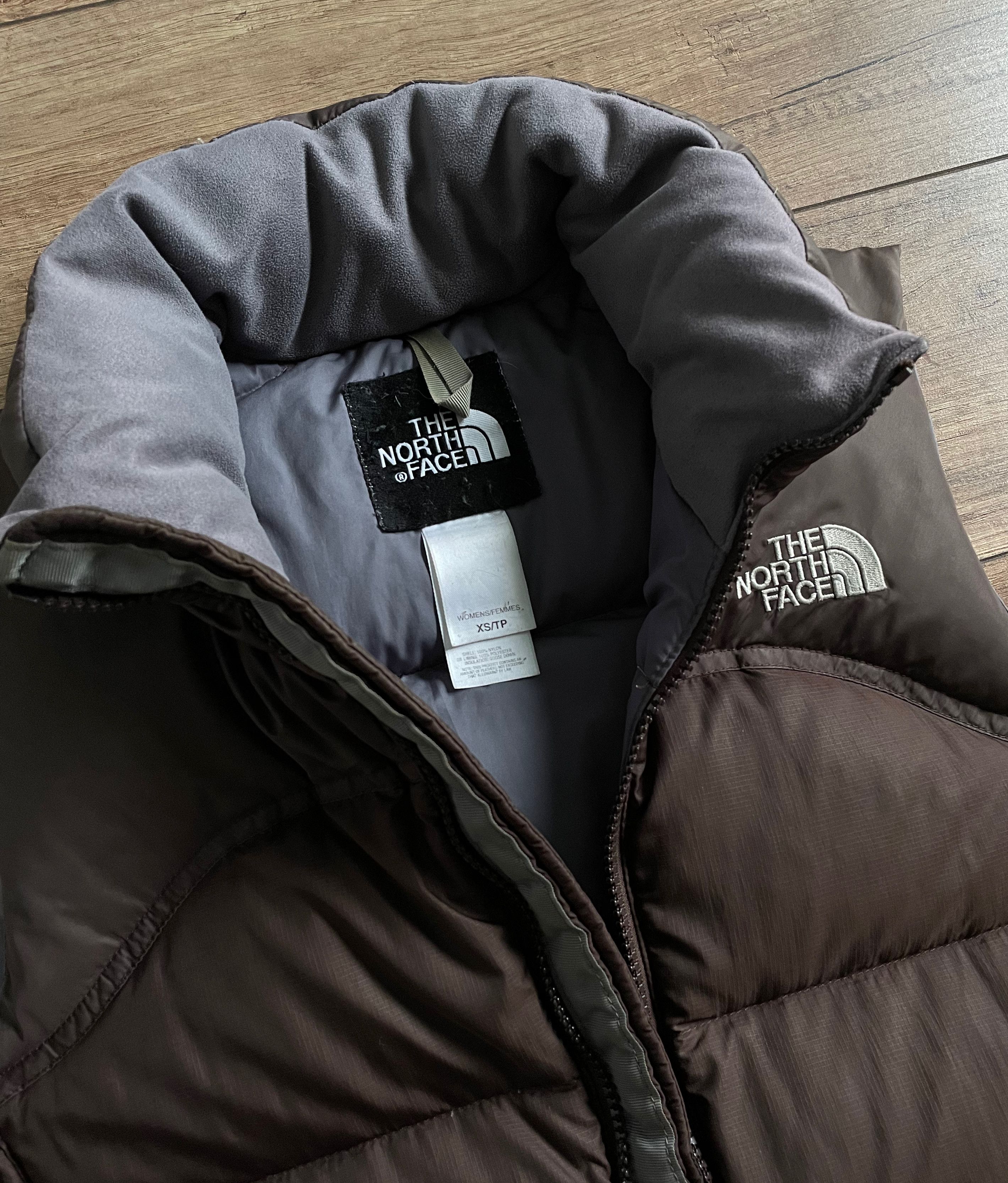 The North Face The North Face Brown Nuptse Down Jacket Puffer Vest Size S / US 4 / IT 40 - 6 Thumbnail