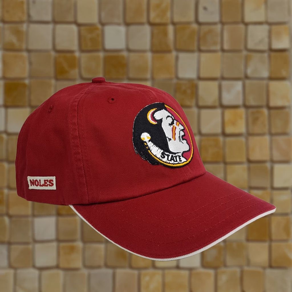 Russell Athletic VINTAGE Florida State Seminoles Hat NCAA Red Logo Cap Retro Size ONE SIZE - 1 Thumbnail