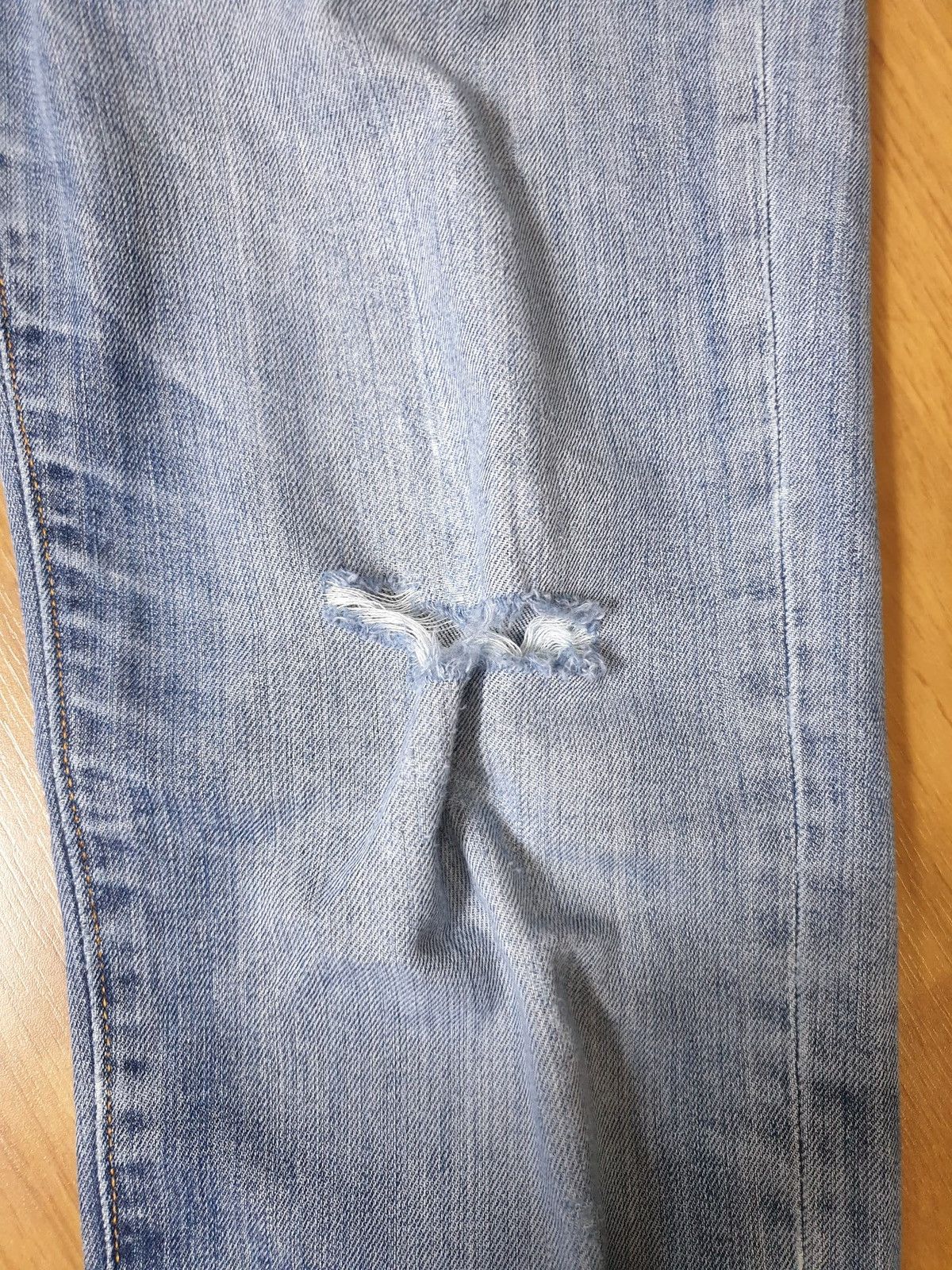 Levi's Levis 511 Distressed Grunge Rock Distressed Jeans Size US 31 - 5 Thumbnail